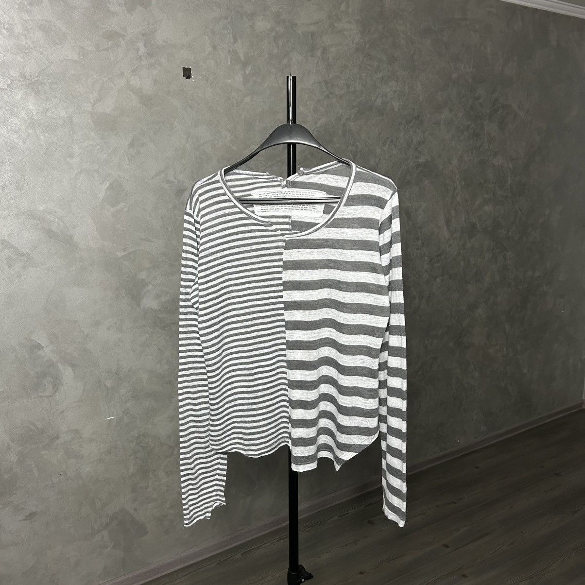 Rundholz Rundholz Black Label Linen Asymmetrical Striped Blouse Size M / US 6-8 / IT 42-44 - 1 Thumbnail