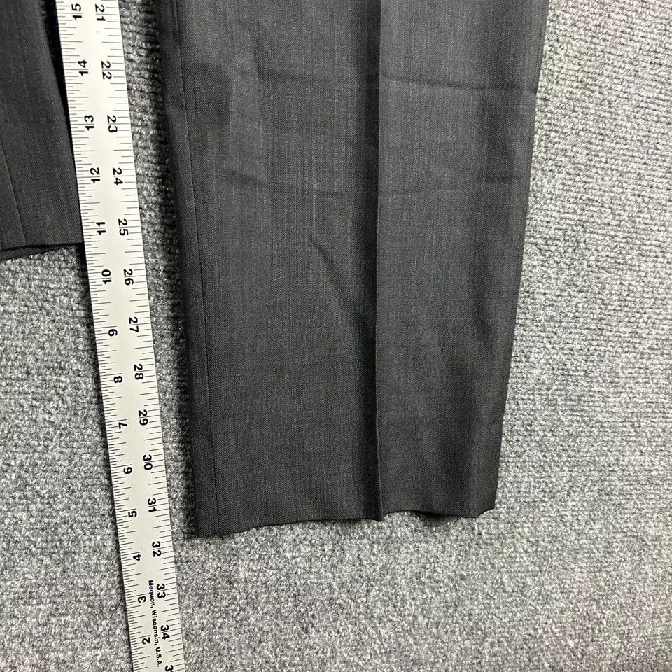 Ted Baker Ted Baker Pants Mens 40R 32" Inseam Gray Slacks Tapered Leg Size US 40 / EU 56 - 3 Thumbnail