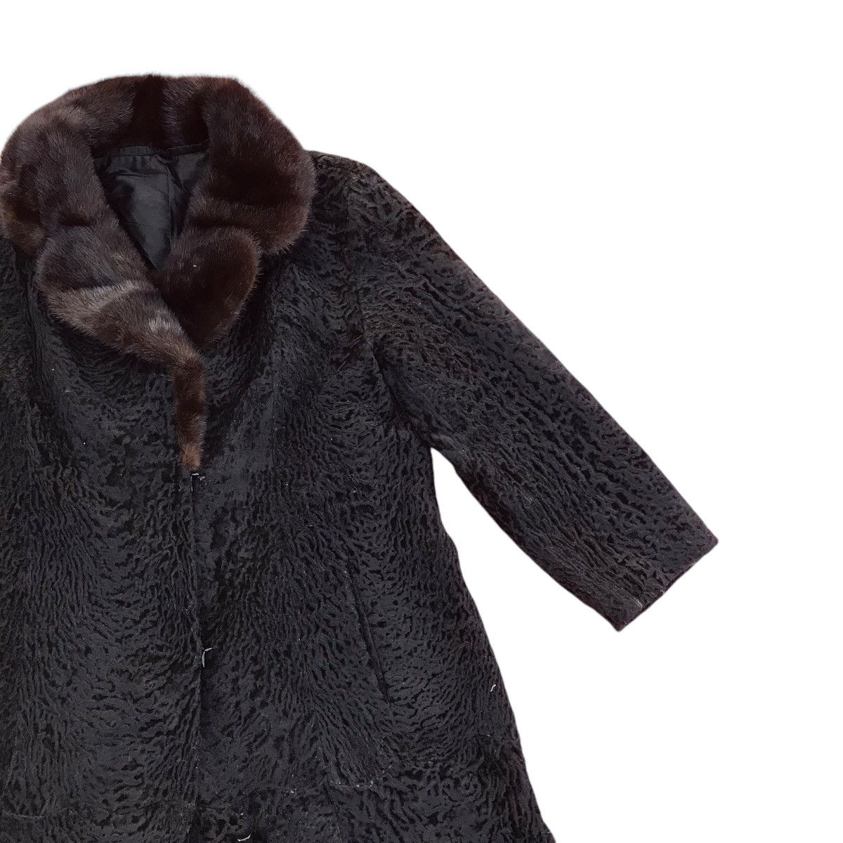 14th Addiction × If Six Was Nine RARE FUR JACKET WINTER FASHION Size M / US 6-8 / IT 42-44 - 5 Thumbnail