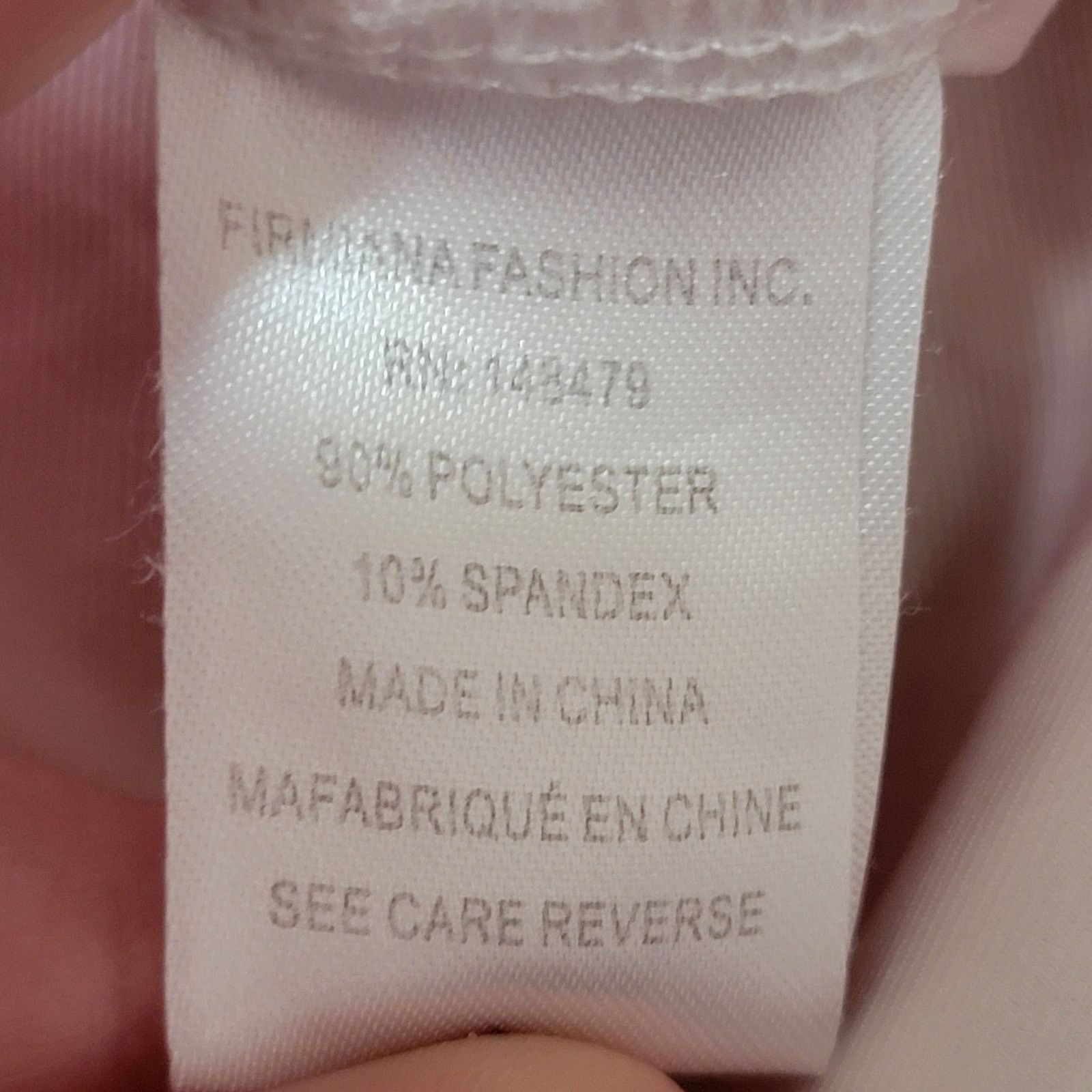 Other Lily White w/ Orange Flowers Sleeveless Blouse - Size 2XL Size XXL / US 16-18 / IT 52-54 - 5 Thumbnail