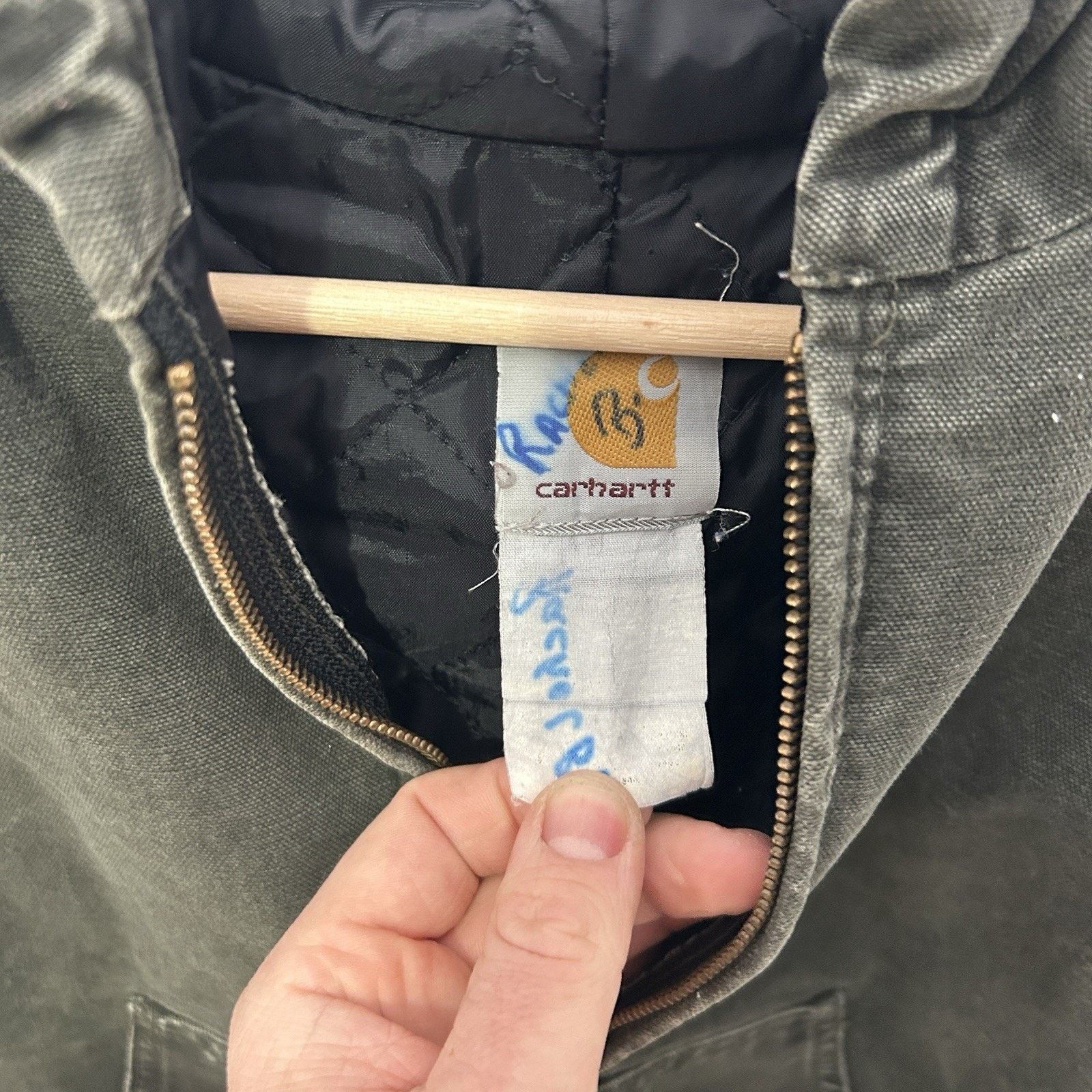 Carhartt Vintage Carhartt Quilted Active Jacket “Moss Green” Y06 MOS Size XS / US 0-2 / IT 36-38 - 12 Thumbnail