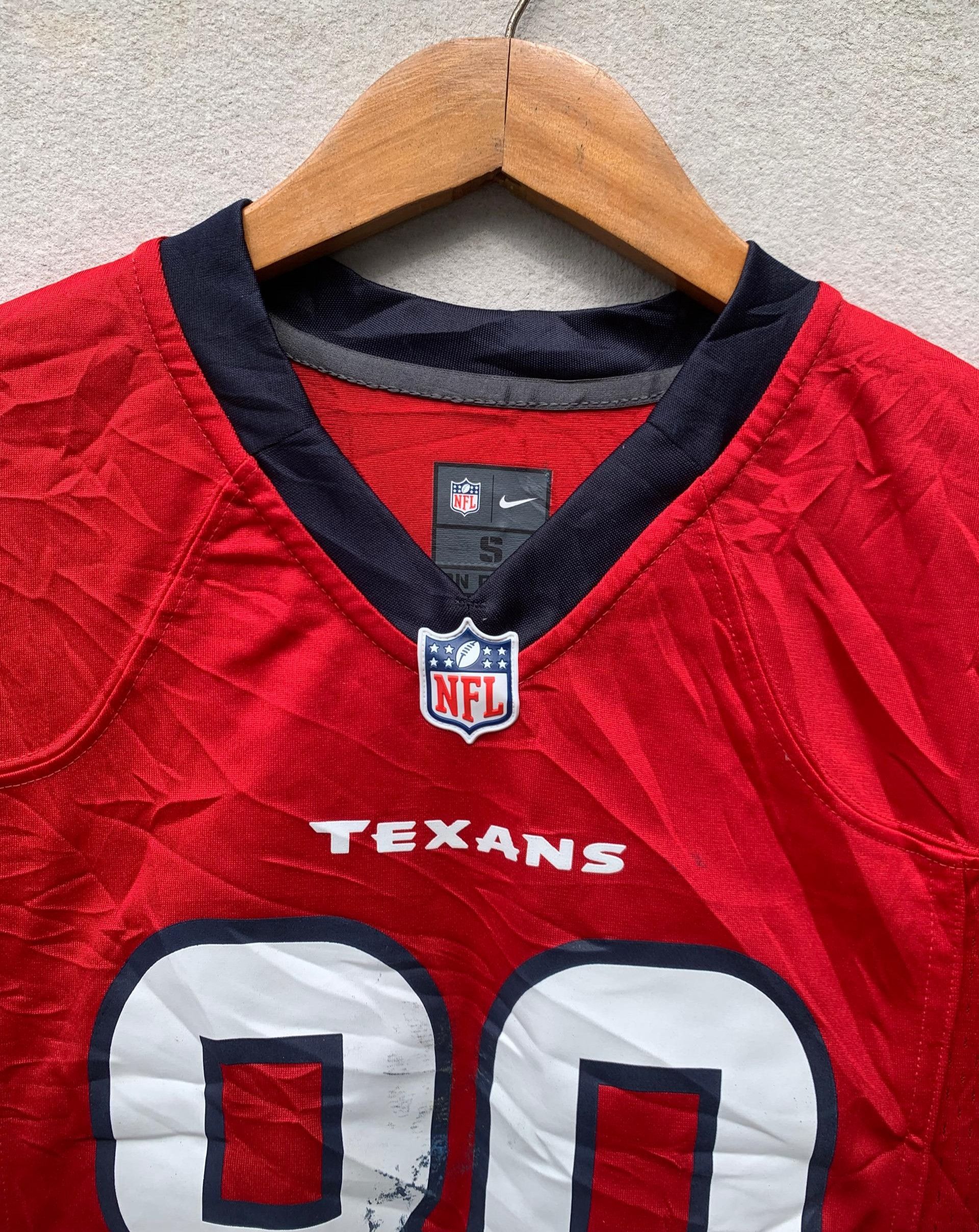 NFL × Nike × Vintage Vintage Nike Texans NFL A.JOHNSON Jersey Size US S / EU 44-46 / 1 - 4 Thumbnail