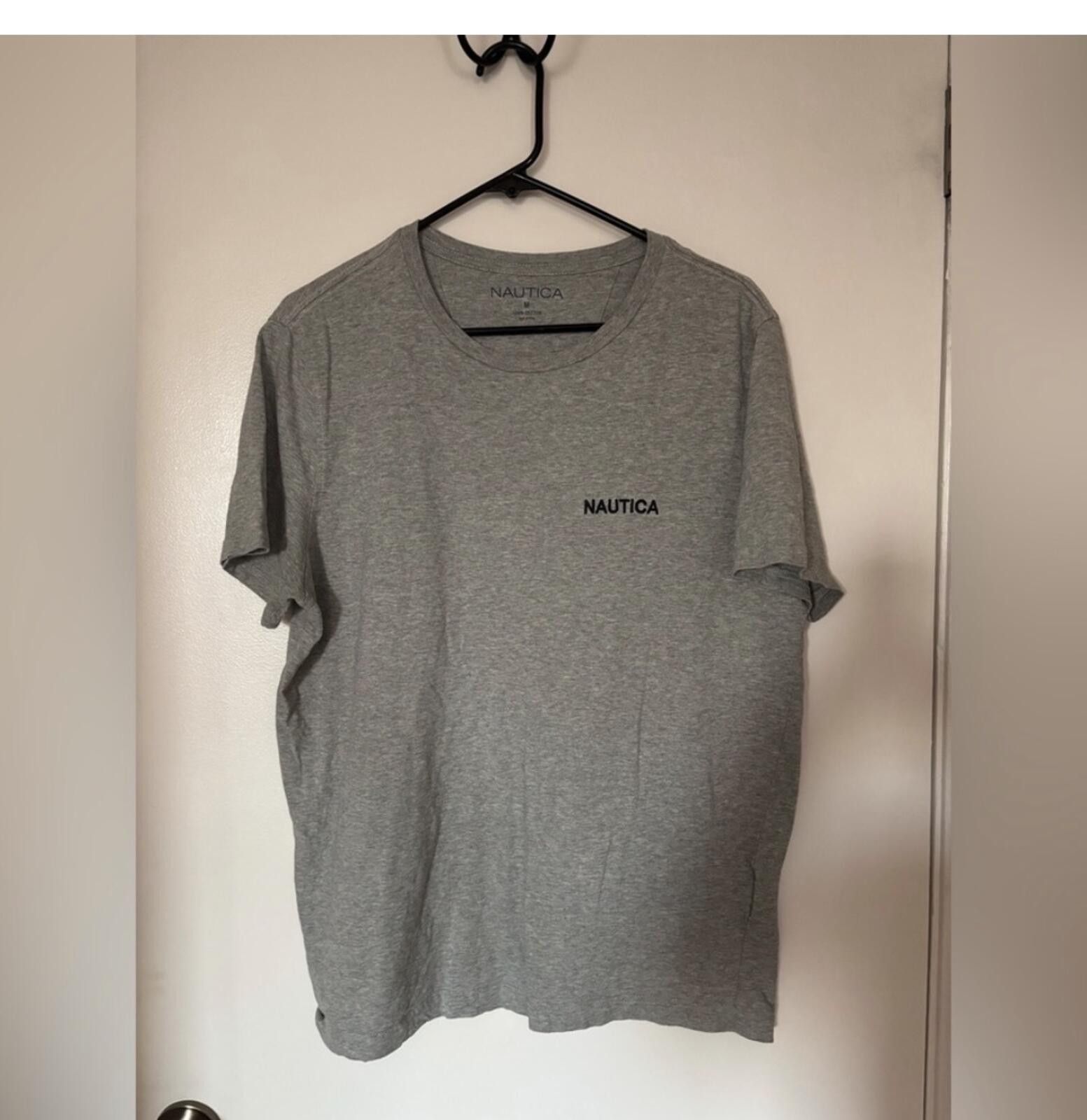 Nautica (Nautica) Grey T-Shirt Size US M / EU 48-50 / 2 - 1 Thumbnail