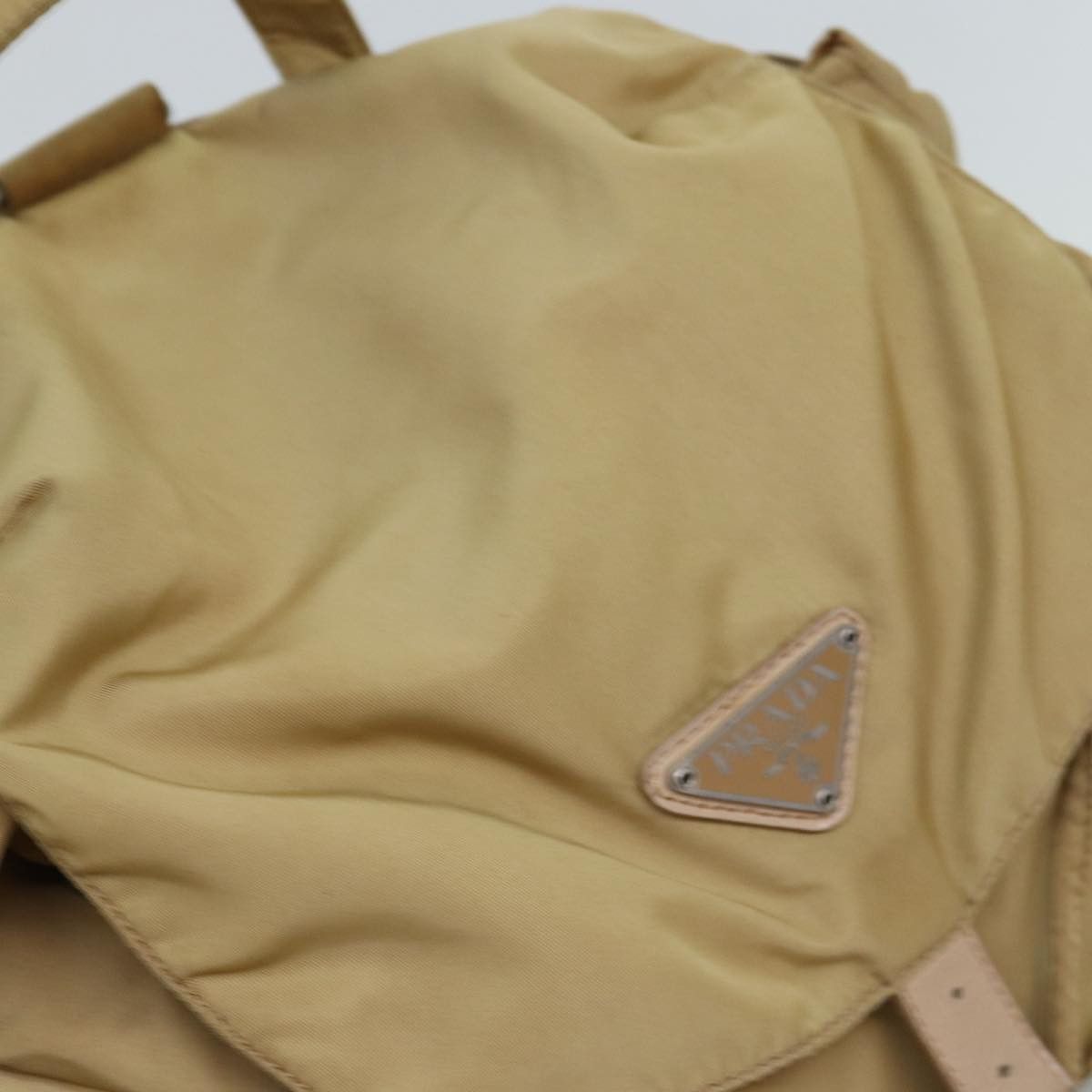 Prada PRADA Backpack Nylon Beige Size ONE SIZE - 6 Thumbnail