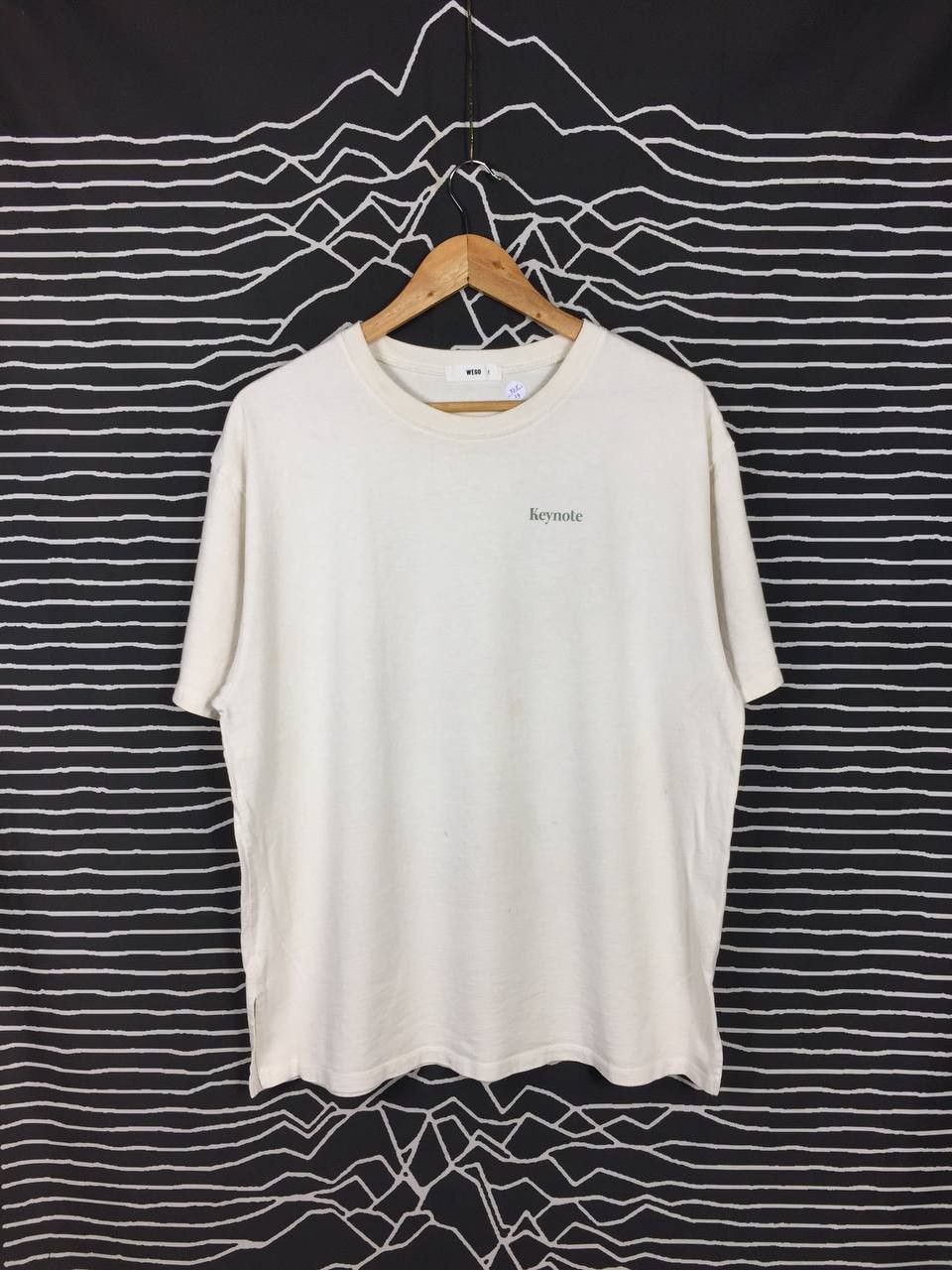 Japanese Brand × Vintage WEGO Keynote Deeds Not Words Quote Statement Tee Size US L / EU 52-54 / 3 - 3 Thumbnail
