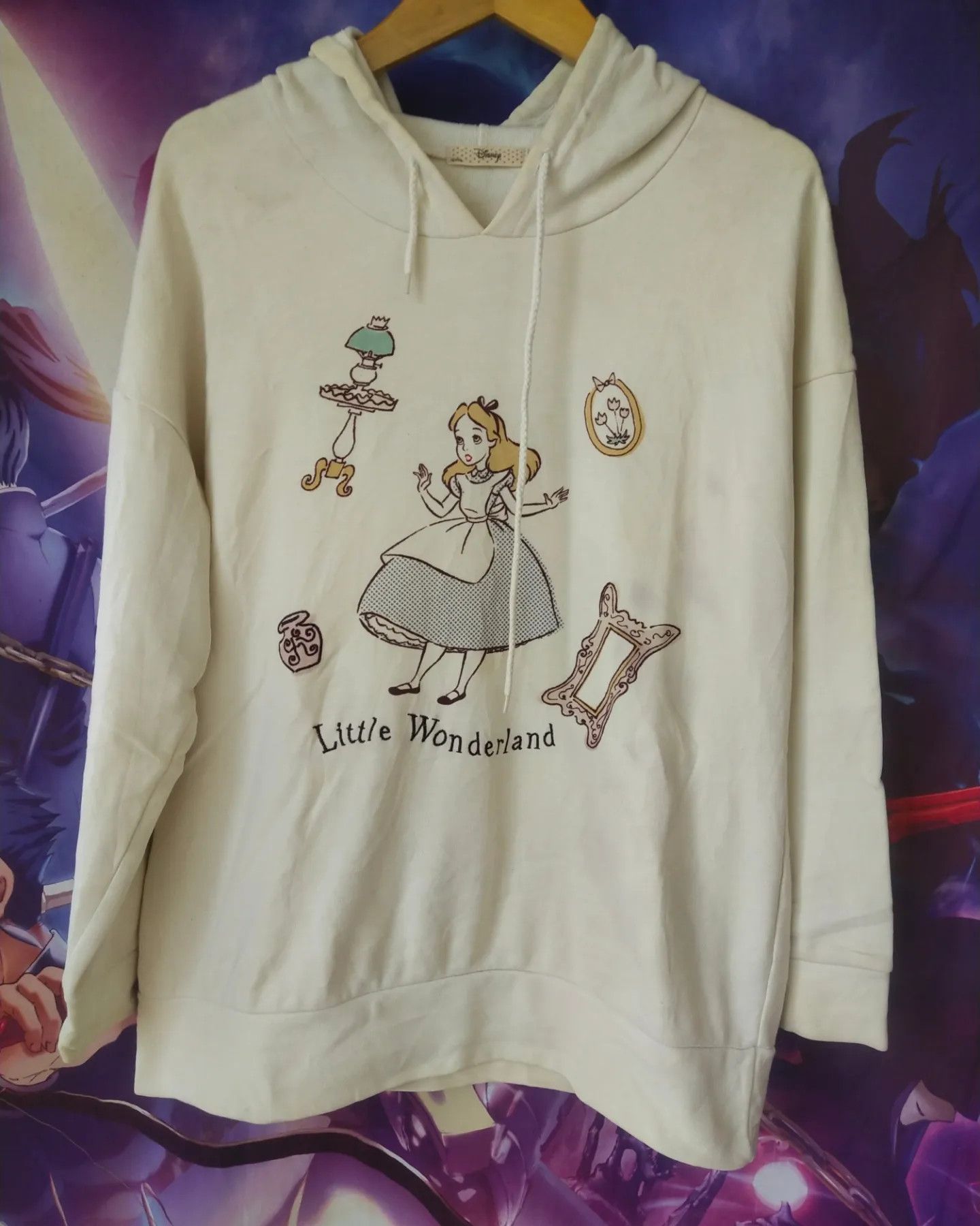 Disney Disney Alice in Wonderland Graphic Cartoon Movie Hoodie Size US M / EU 48-50 / 2 - 1 Thumbnail