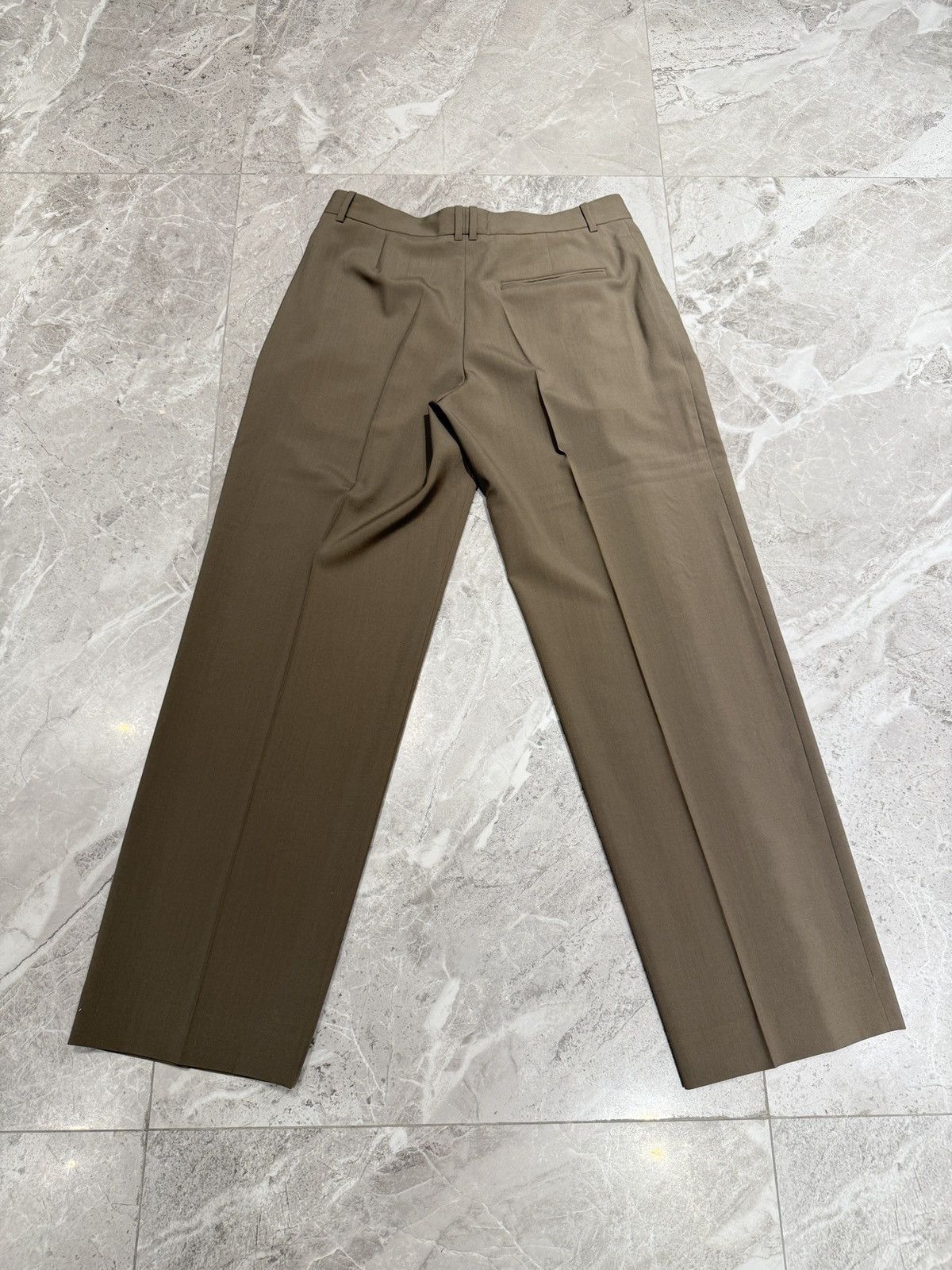 The Row The Row Mikeno Pleated Wool Pants Size US 32 / EU 48 - 4 Thumbnail