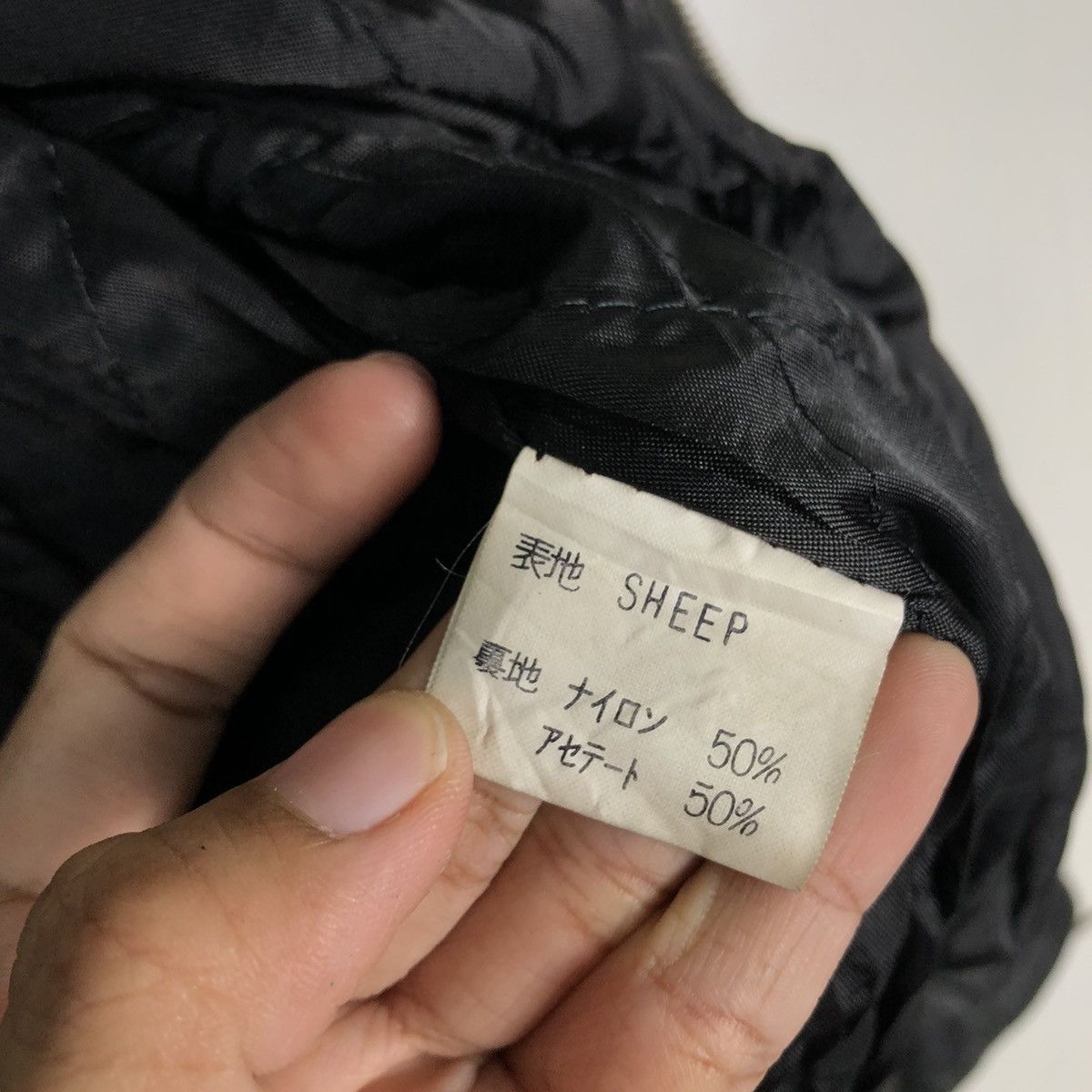 Issey Miyake 🔥Vintage Leather Biker Jacket Double Collar Vicenza Japan Size US M / EU 48-50 / 2 - 20 Thumbnail
