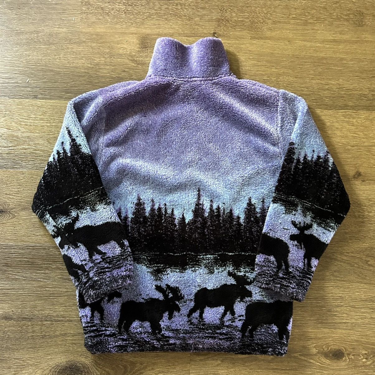Vintage Vtg black mountain fleece jacket Size US L / EU 52-54 / 3 - 5 Thumbnail