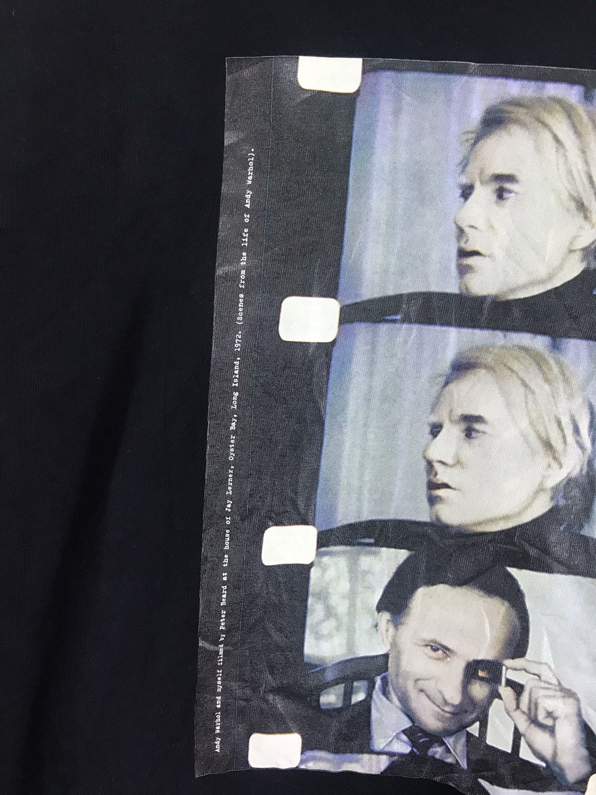 agnes b. 90s agnes b x jonas mekas life of andy warhol Size US L / EU 52-54 / 3 - 3 Thumbnail
