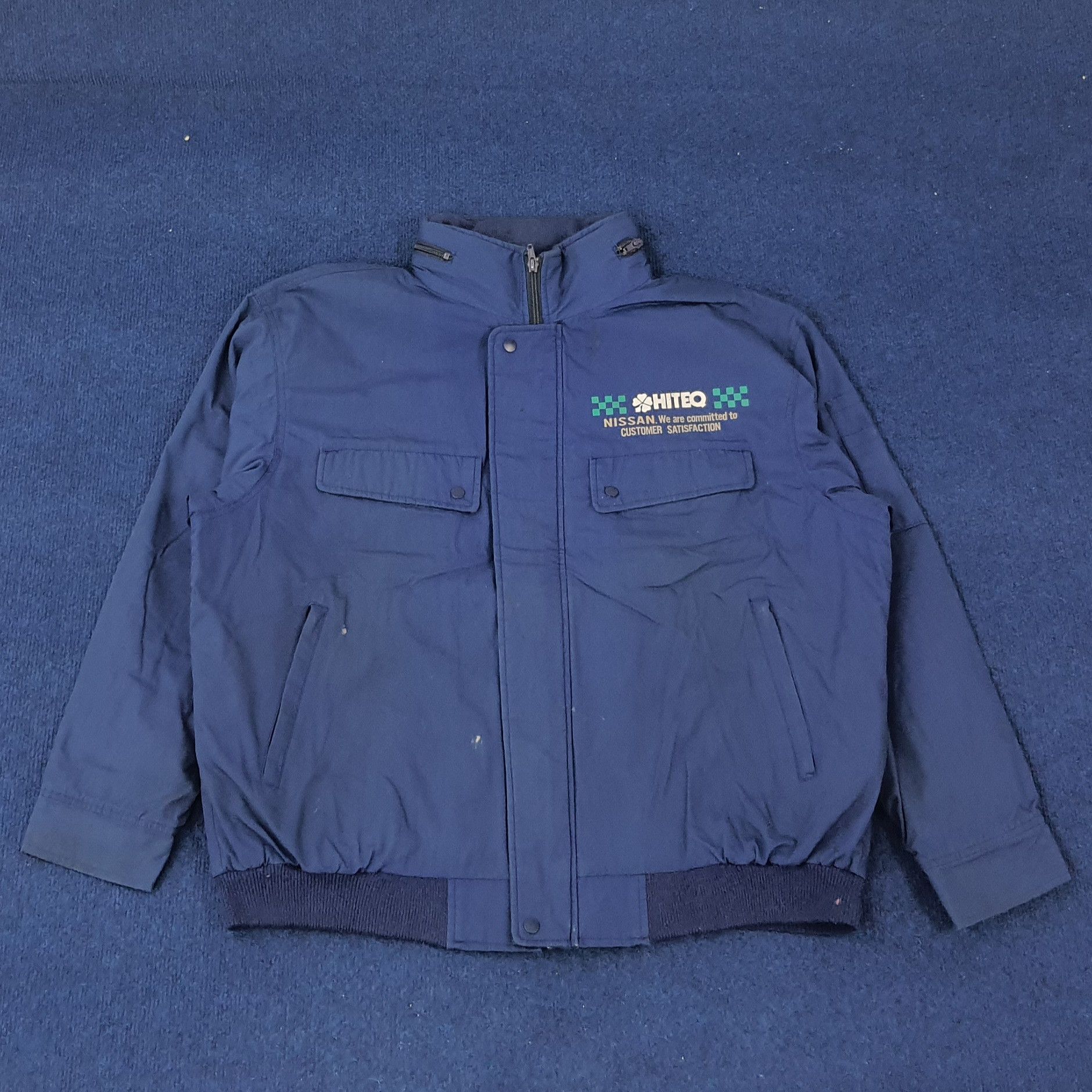 Japanese Brand × Vintage Vintage NISSAN Racing Team Motorsports Jacket Size US XL / EU 56 / 4 - 3 Thumbnail