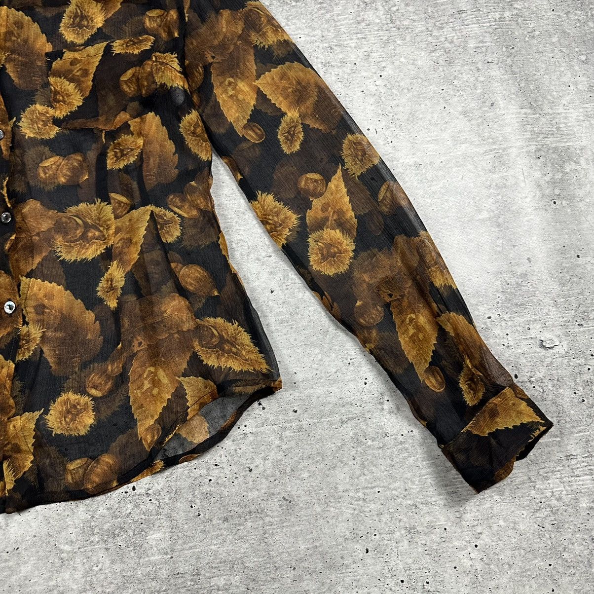 Dolce & Gabbana Vintage Dolce & Gabbana Buttoned Down Shirt Chestnut Pattern Size M / US 6-8 / IT 42-44 - 4 Thumbnail