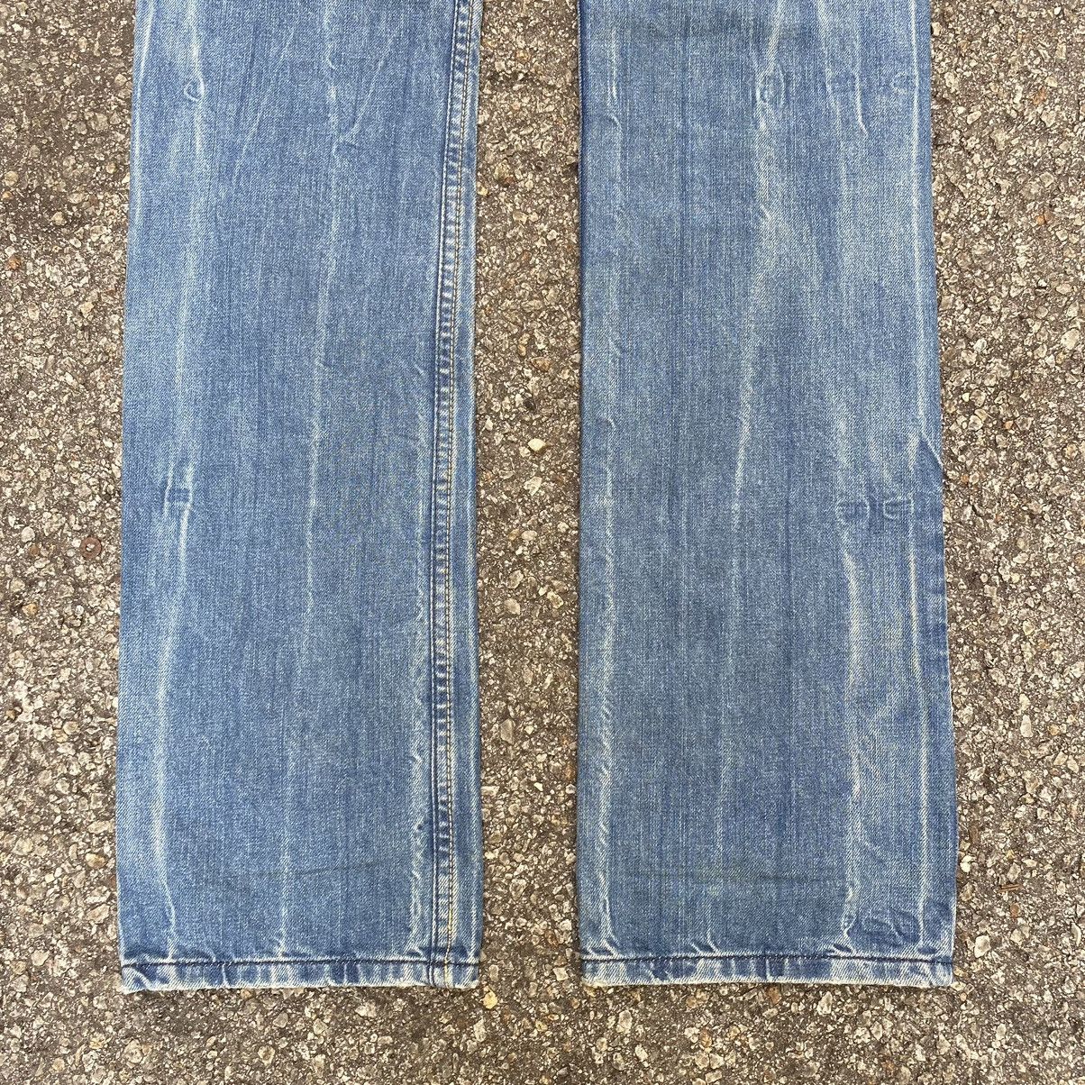 Diesel × Japanese Brand Vintage Diesel Safado Denim Blue Wash Slim Straight Jeans Size US 29 - 12 Thumbnail