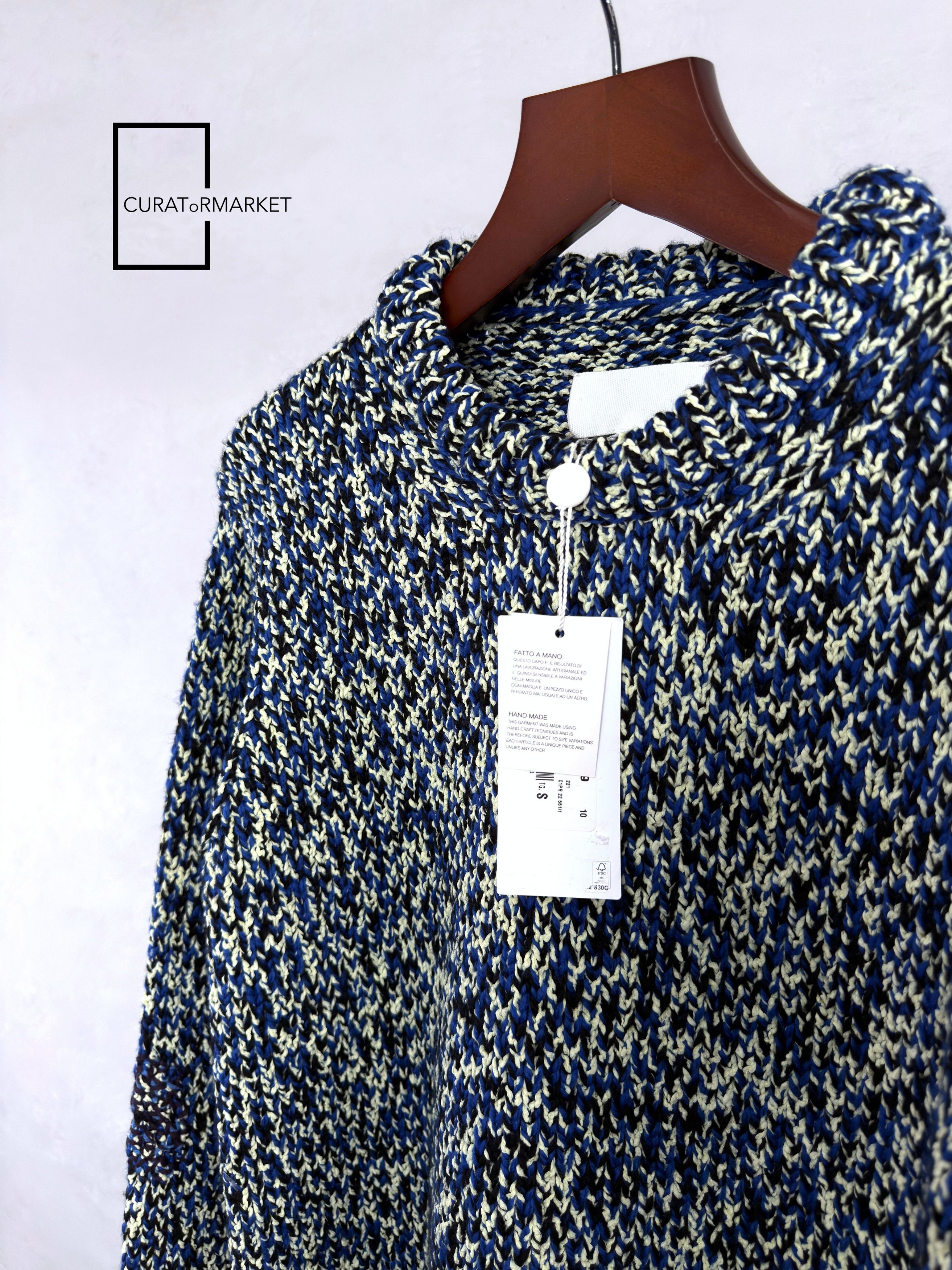 Maison Margiela Handmade Wool Mouline Knit Stitch Embroidered Sweater SS22 Size US S / EU 44-46 / 1 - 3 Thumbnail