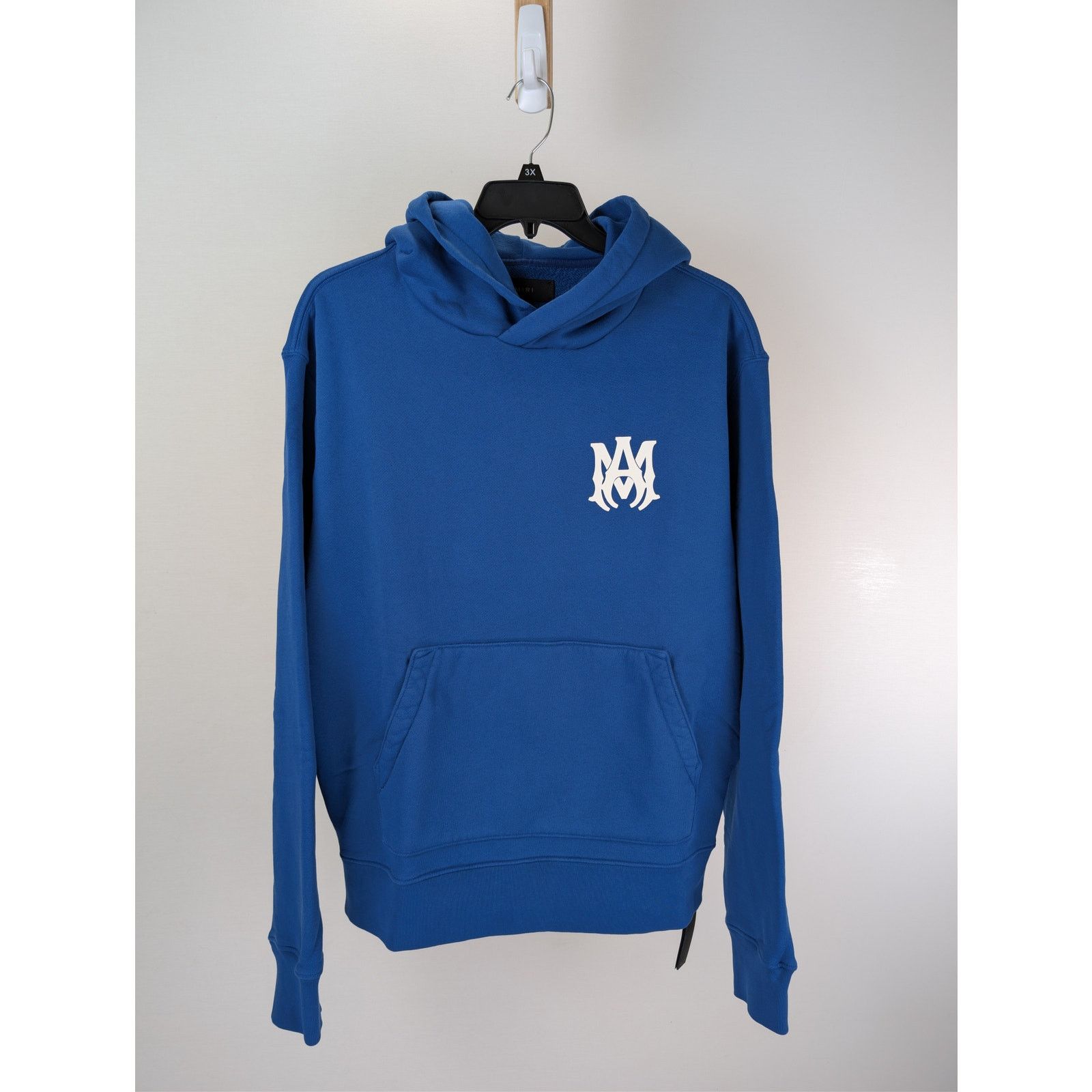 Amiri o1rshd1 MA Core Logo Hoodie in Blue Size US L / EU 52-54 / 3 - 9 Thumbnail