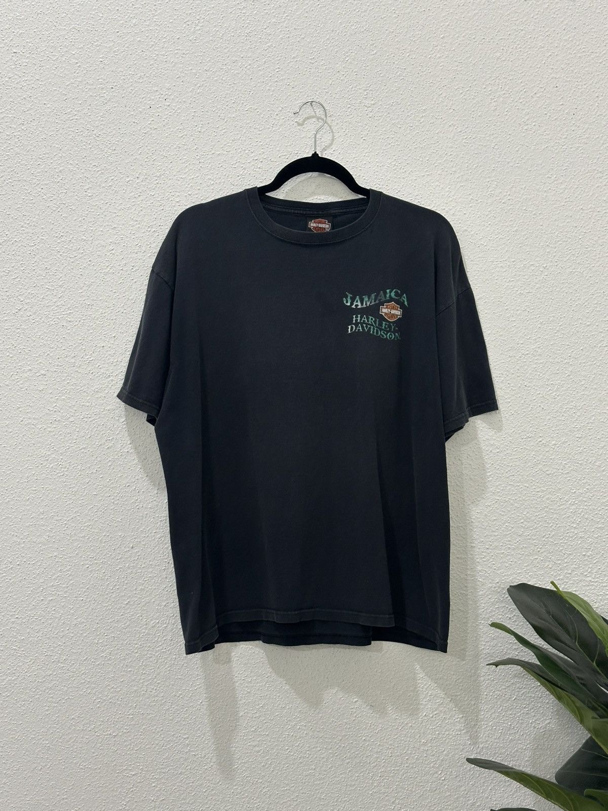 Harley Davidson Vintage Y2K Harley Davidson Jamaica Motorcycle Palm Trees L Size US L / EU 52-54 / 3 - 4 Thumbnail