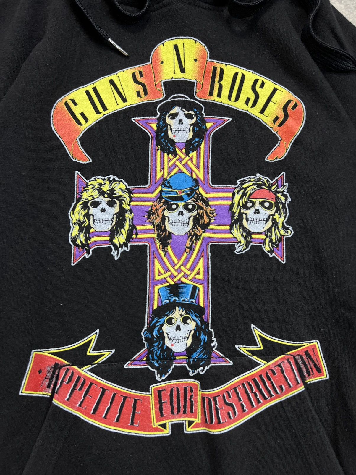 Guns N' Roses Hoodie Guns N’ Roses Vintage Black Size US M / EU 48-50 / 2 - 2 Thumbnail
