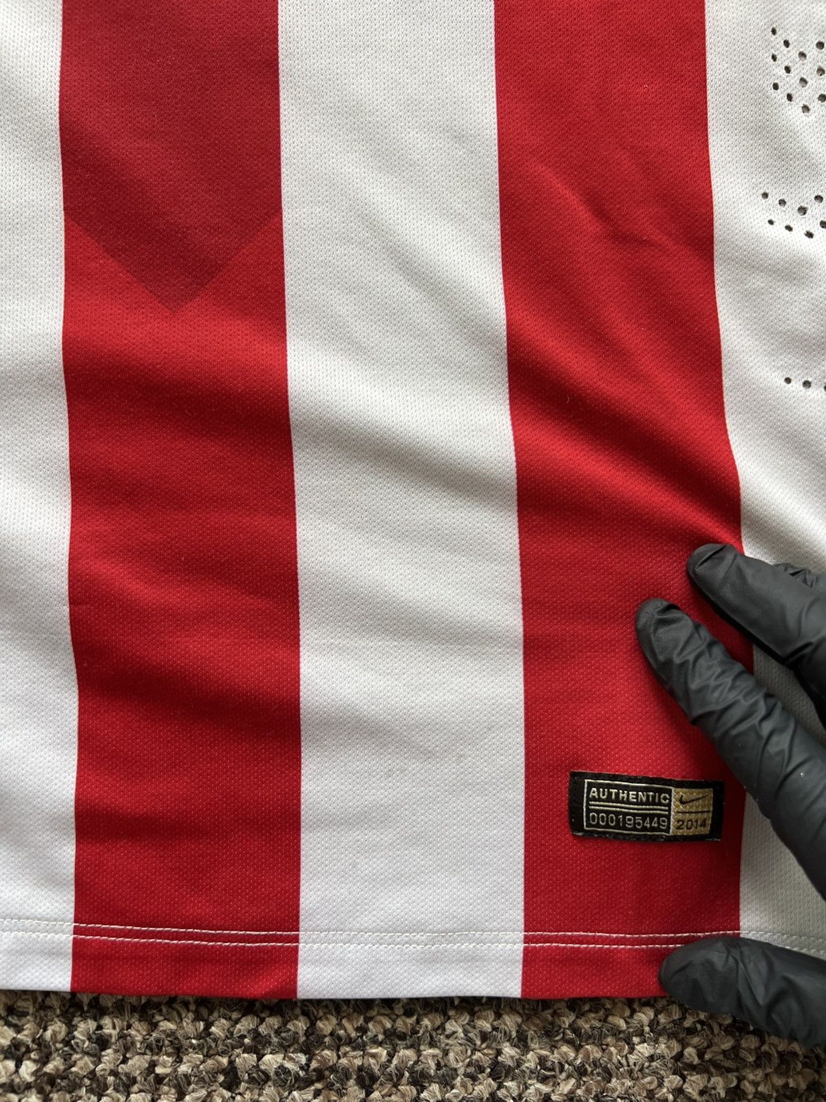 Nike Atletico Madrid 2014 Home Football Shirt Nike Vintage Size US M / EU 48-50 / 2 - 12 Thumbnail