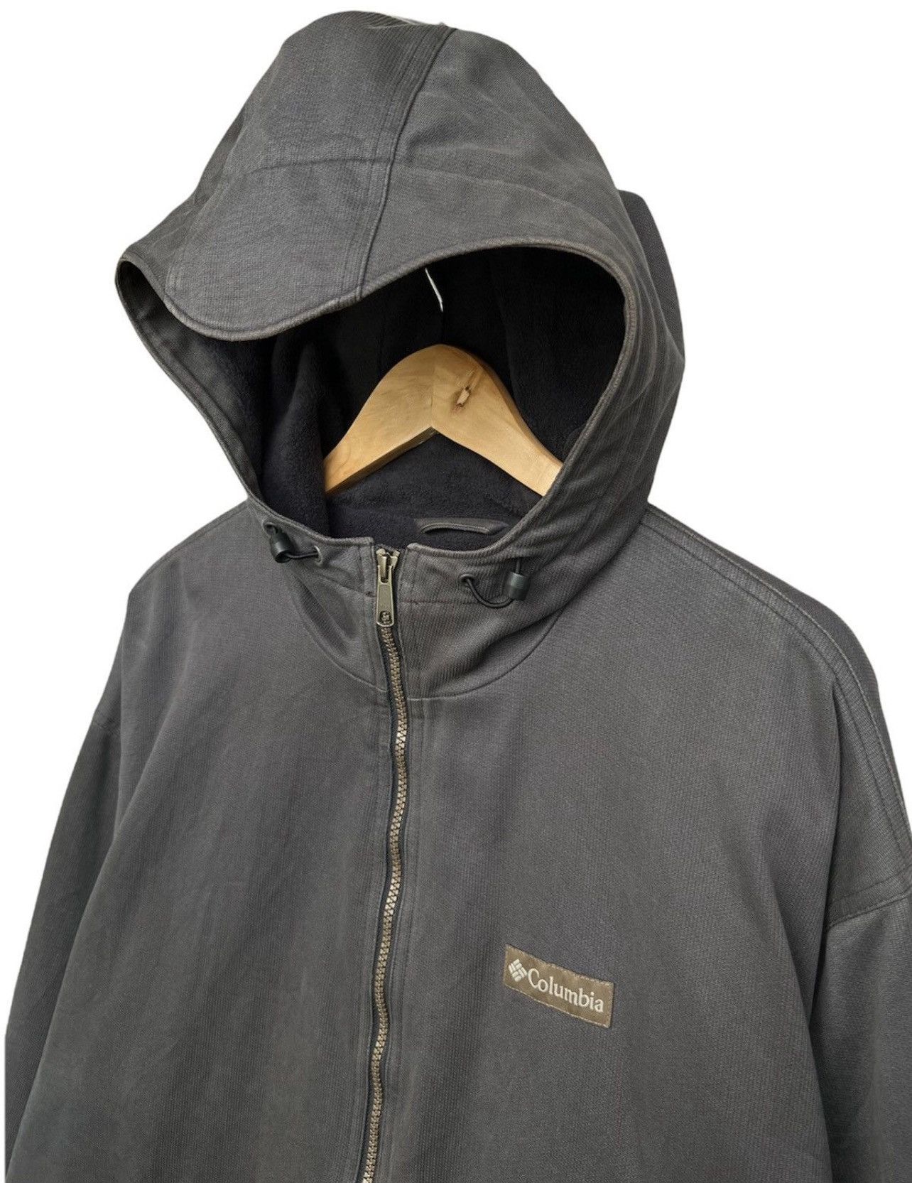 Columbia Columbia Workers Green Zipup Hoodie Casual Jacket Size US XL / EU 56 / 4 - 4 Thumbnail