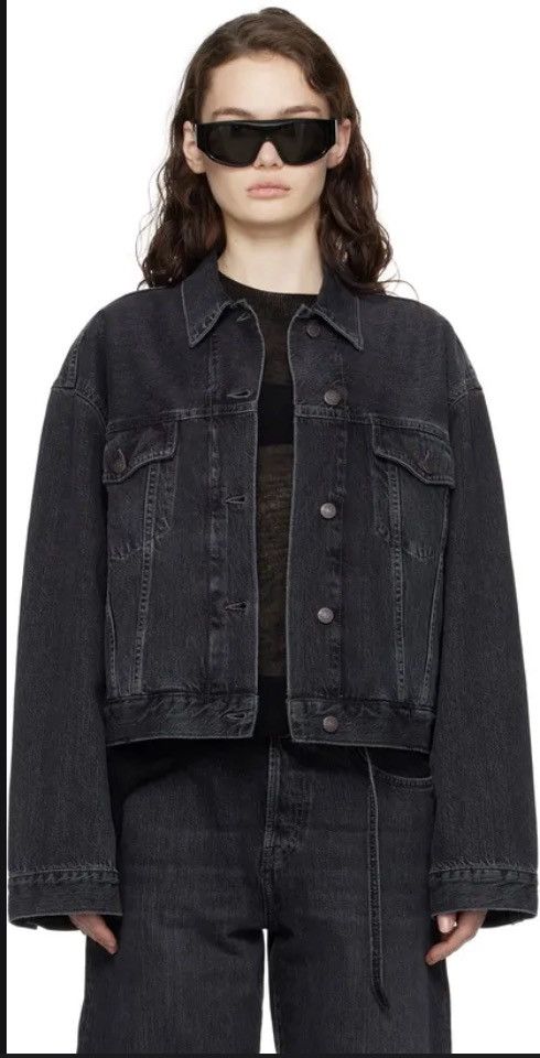 Acne Studios Acne Studios Denim Jacket - Relaxed Cropped Fit Size S / US 4 / IT 40 - 1 Thumbnail