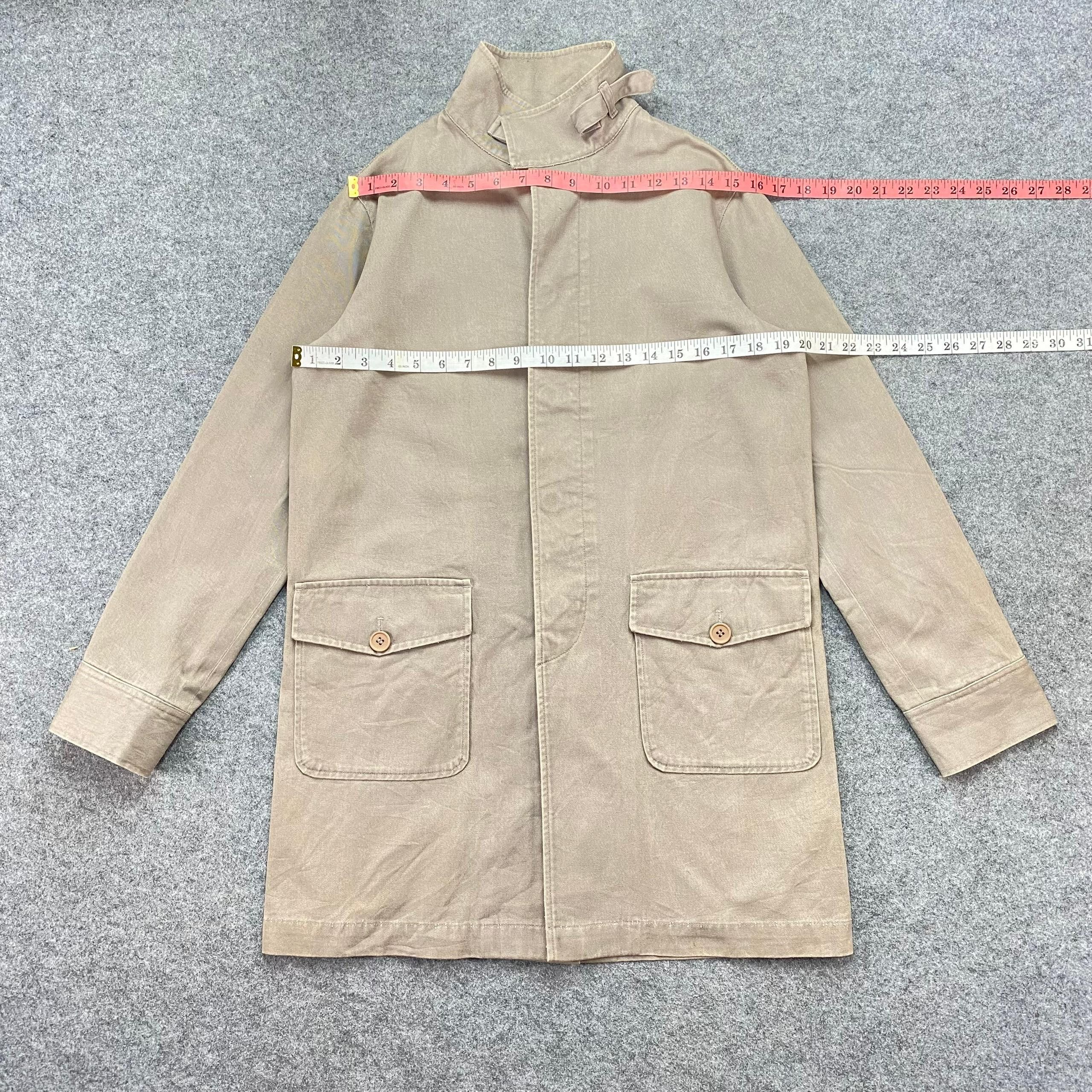 Yohji Yamamoto Vintage Saburoku Long Jacket Size US M / EU 48-50 / 2 - 5 Thumbnail