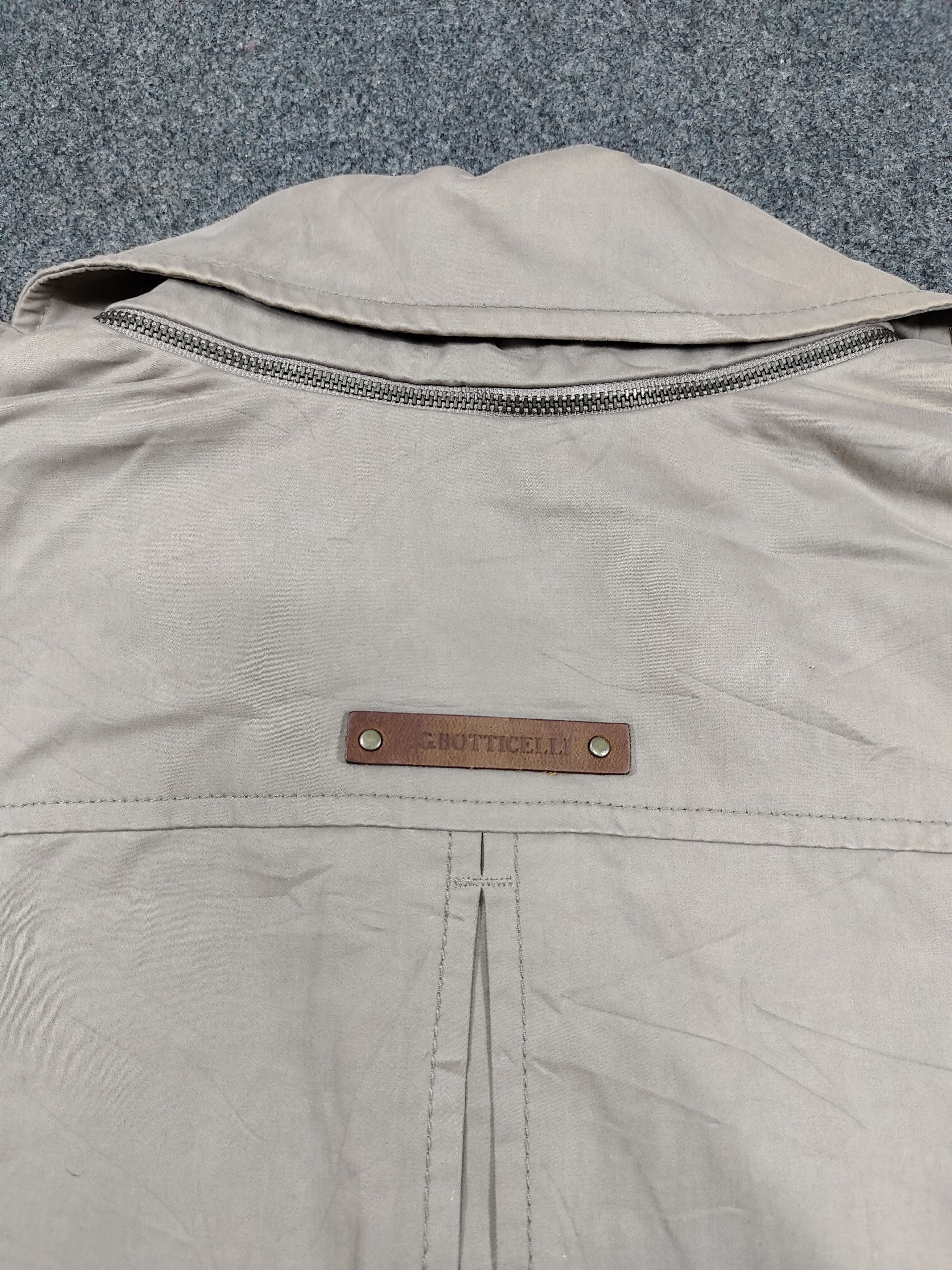 Seditionaries 00s G.Botticelli- Suede Sleeve Safari Style Utility Jacket Size M / US 6-8 / IT 42-44 - 6 Thumbnail