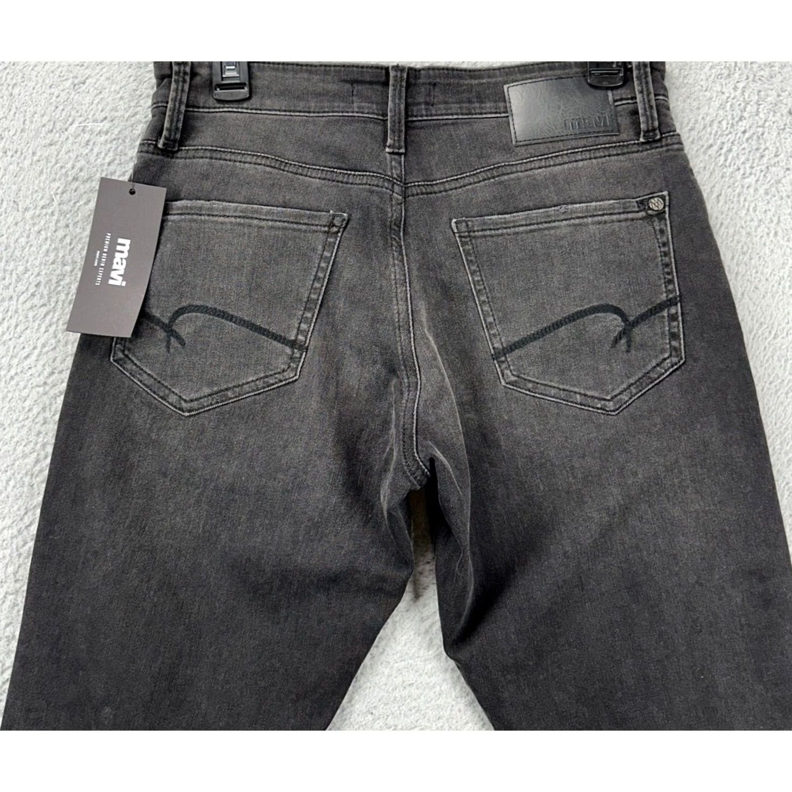 Mavi Mavi Matt Jeans Mens 28X32 Grey Relaxed Straight Stretch Denim NEW Size US 28 / EU 44 - 4 Thumbnail