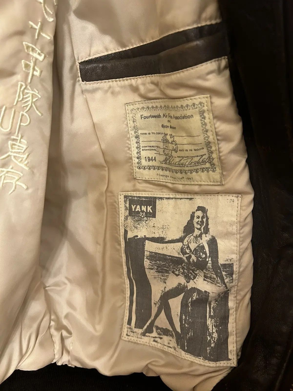 Avirex China doll 1988 Averix leather jacket Size US M / EU 48-50 / 2 - 6 Thumbnail