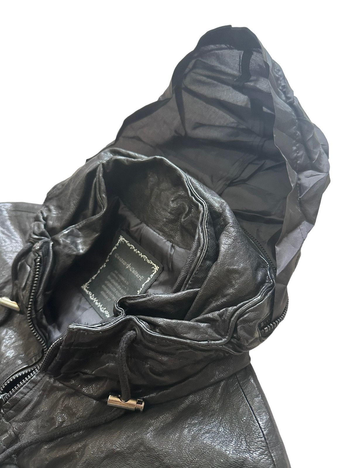 If Six Was Nine RARE ‼️ Custom Culture Goatskin Leather Jacket Size US S / EU 44-46 / 1 - 5 Thumbnail
