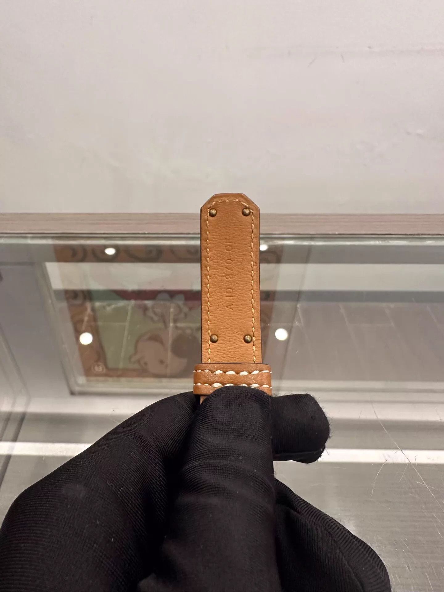 Hermes Hermes 2cm Gold Brown Kelly Buckle Belt 85 A Stamp Size ONE SIZE - 7 Thumbnail