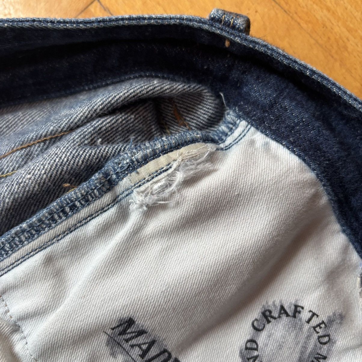 Levi's Made & Crafted Levi’s Made & Crafted Taper Selvedge Jeans Dark Indigo Wash Size US 32 / EU 48 - 9 Thumbnail
