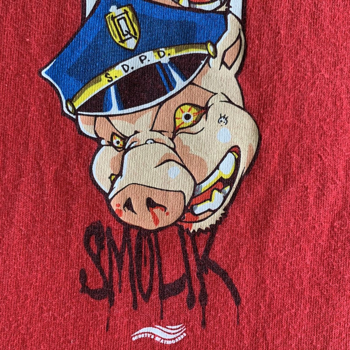 Vintage 2001 vintage Shorty’s Skate Tee Smolik Pigs Medium Size US M / EU 48-50 / 2 - 8 Thumbnail