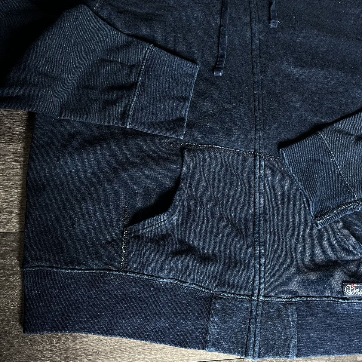 Polo Ralph Lauren Vintage Polo Ralph Lauren Trading Contrast Stitch Zip Hoodie Size US XXL / EU 58 / 5 - 2 Thumbnail