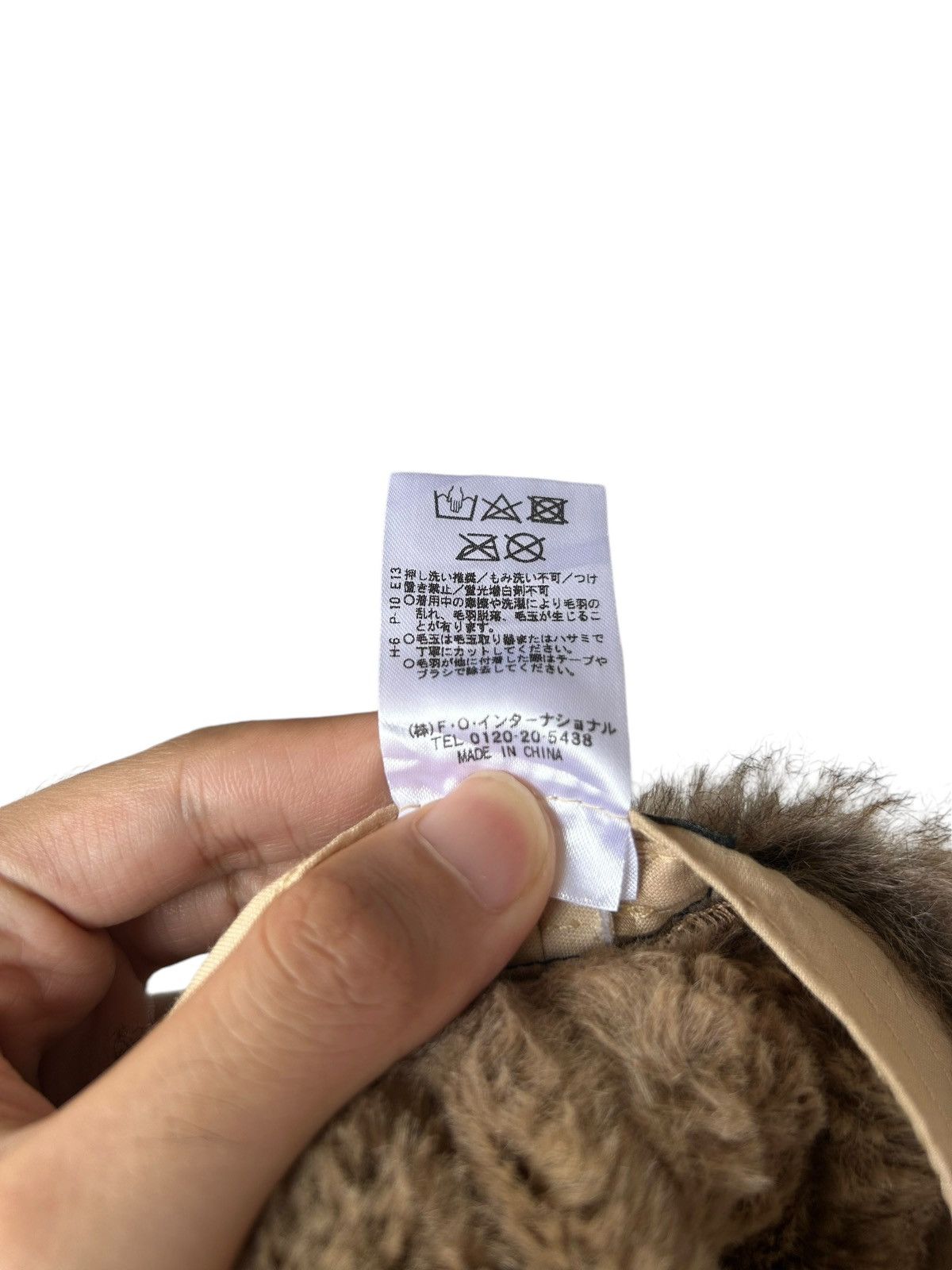 Japanese Brand × Kapital × Vintage Japanese Style Ushanka fur Beanie Hats Rare 🎌☠️☠️ Size ONE SIZE - 11 Thumbnail