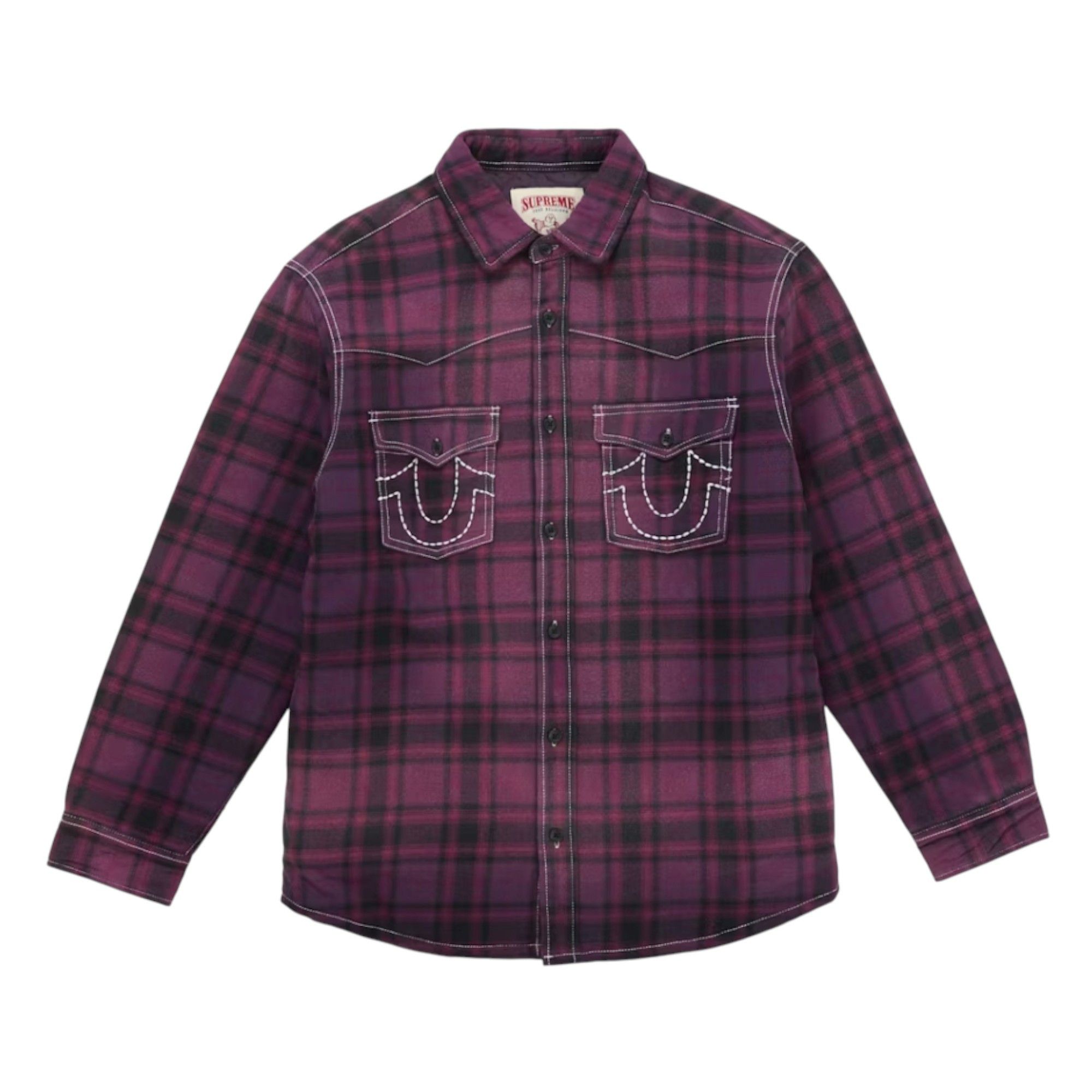 Supreme Quilted Plaid Flannel Shirt 【公式通販】