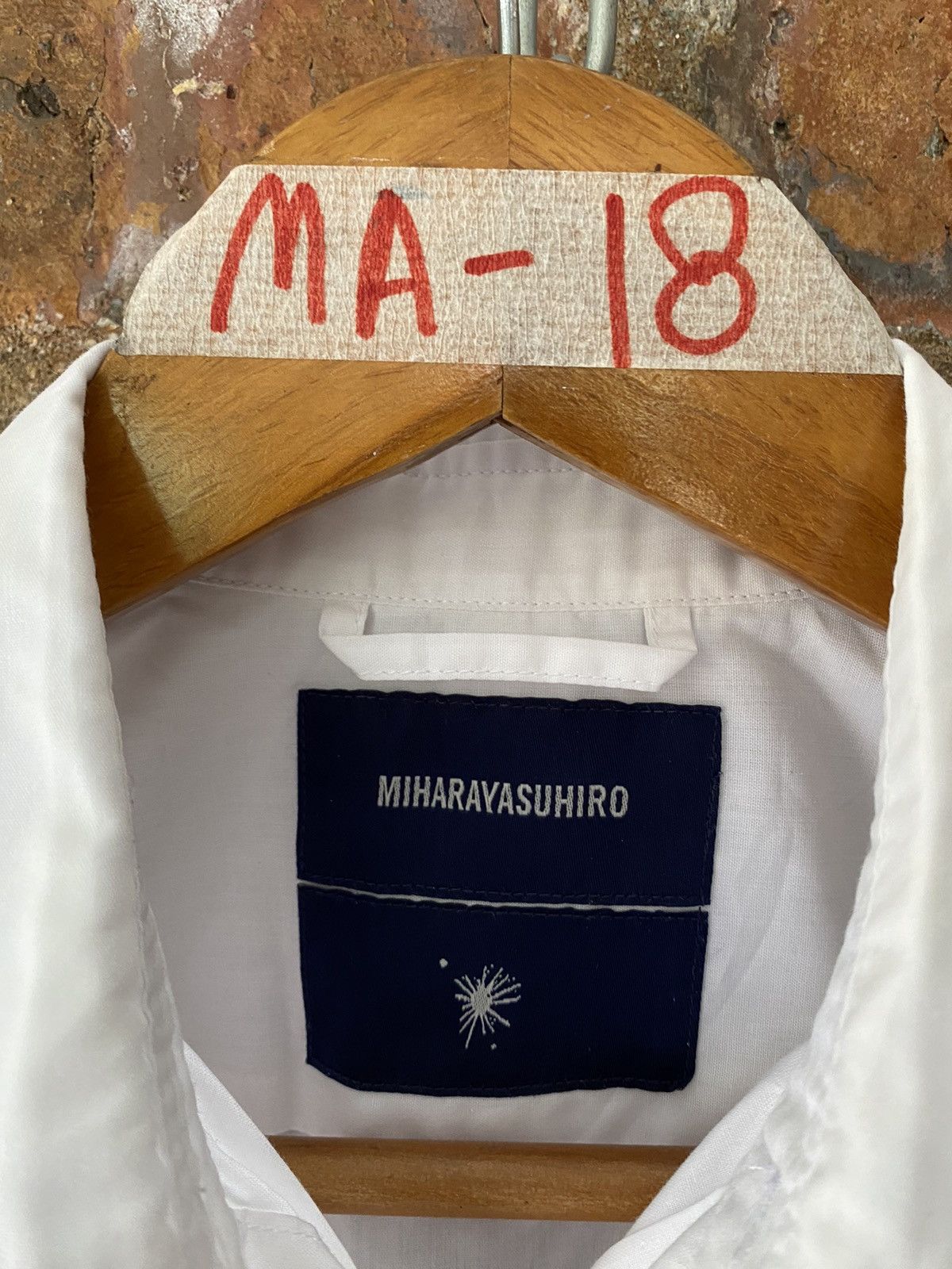 Maison MIHARA YASUHIRO 2000s white casual shirt Size US S / EU 44-46 / 1 - 6 Thumbnail
