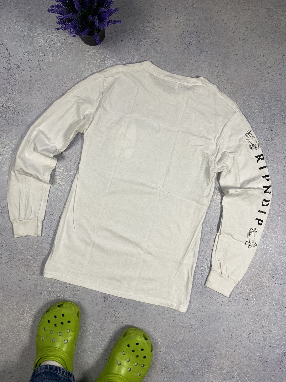 RIPNDIP Rip n Dip Men’s White T-shirt With Mini Logo Size Small Size US S / EU 44-46 / 1 - 10 Thumbnail
