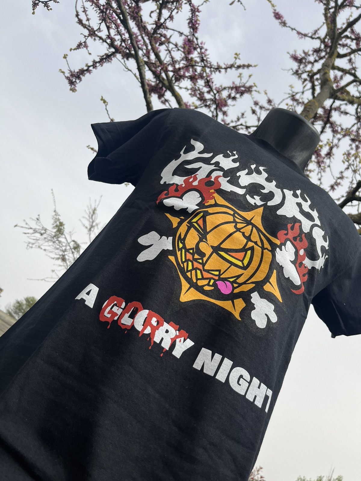 image of Avant Garde A Glory Night Tee in Black, Men's (Size Small)