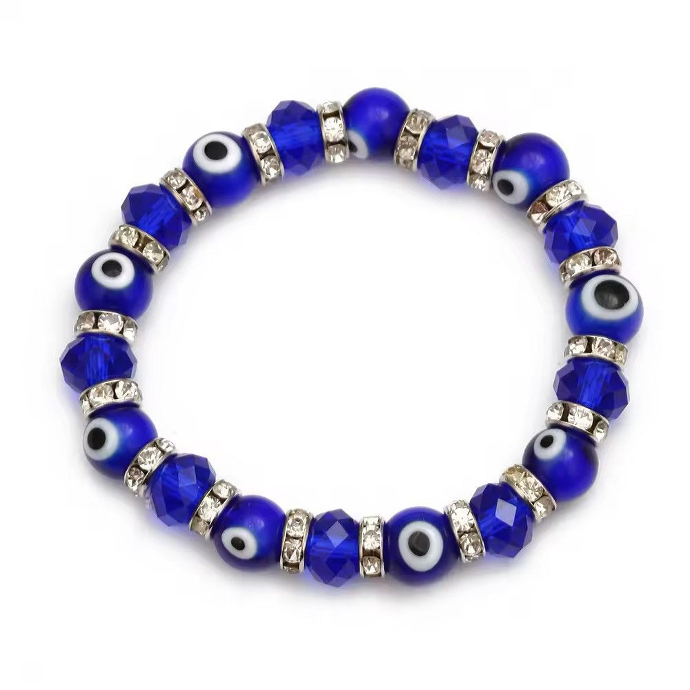 Other Crystal Evil Eye Bracelet Size ONE SIZE - 1 Thumbnail