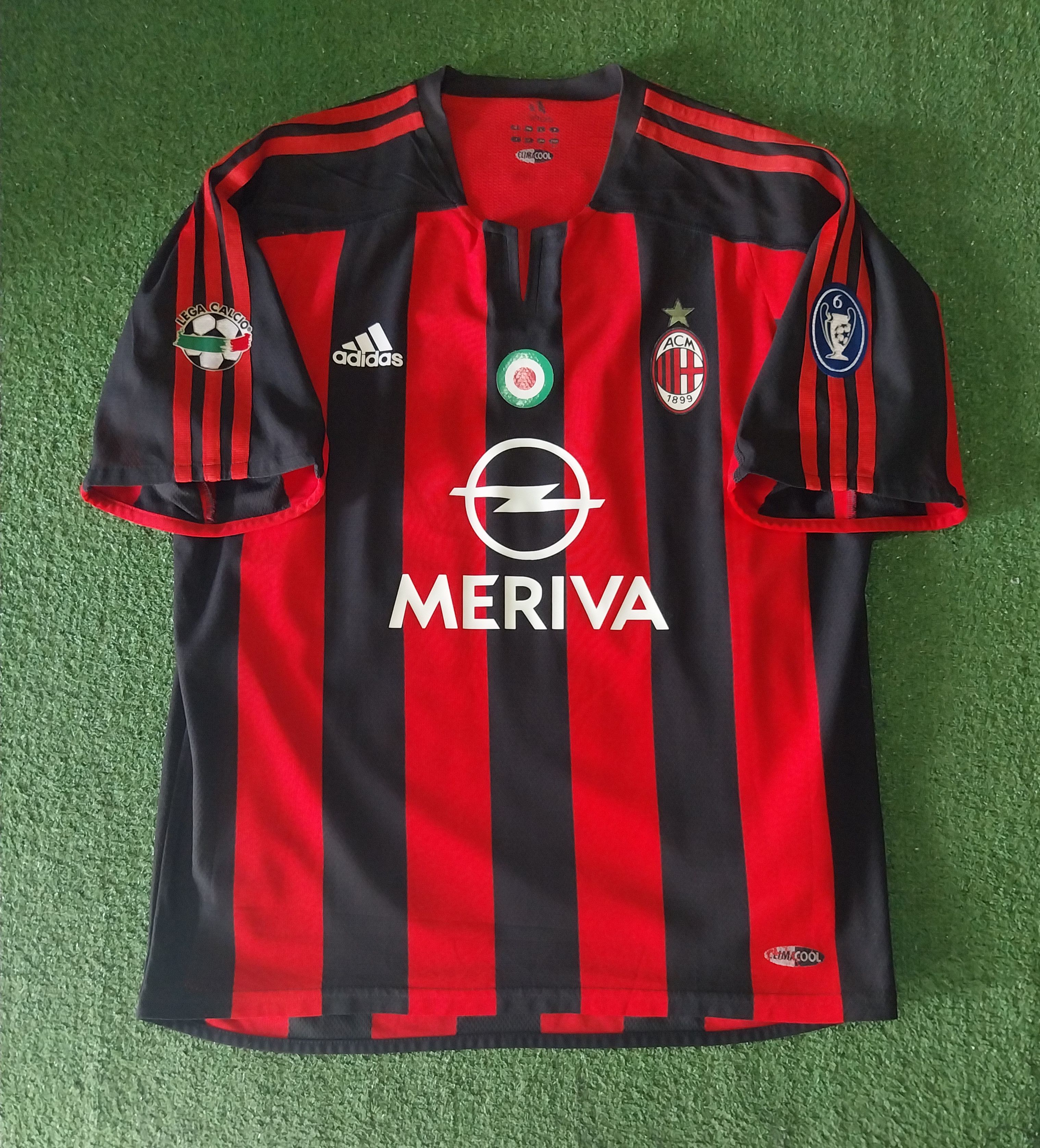 Adidas Ac milan player issue 2003 inzaghi jersey football Size US L / EU 52-54 / 3 - 2 Thumbnail
