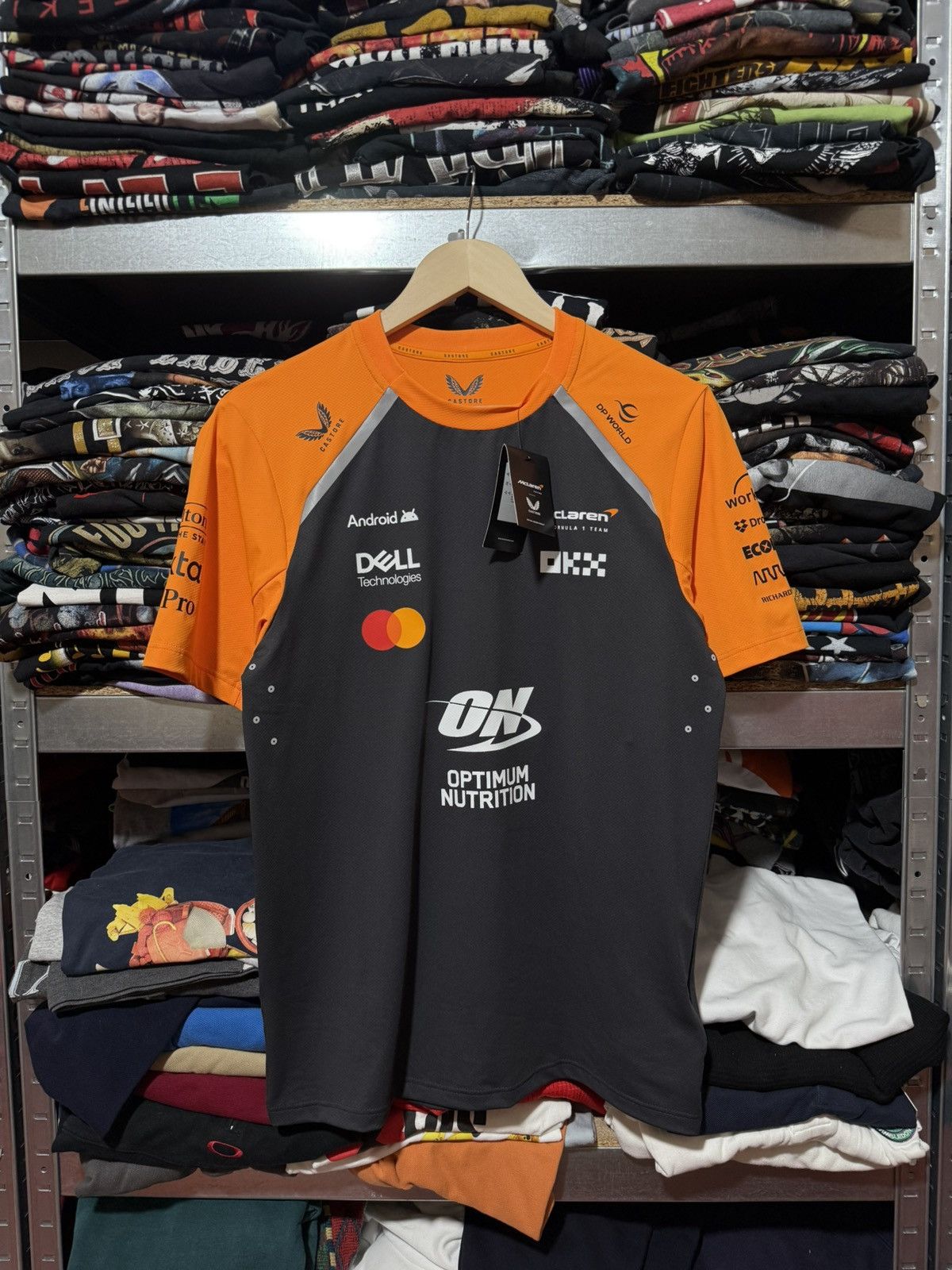 Formula 1 Castore 2025 McLaren Formula 1 Team Set Up T-Shirt Phantom Size US S / EU 44-46 / 1 - 3 Thumbnail
