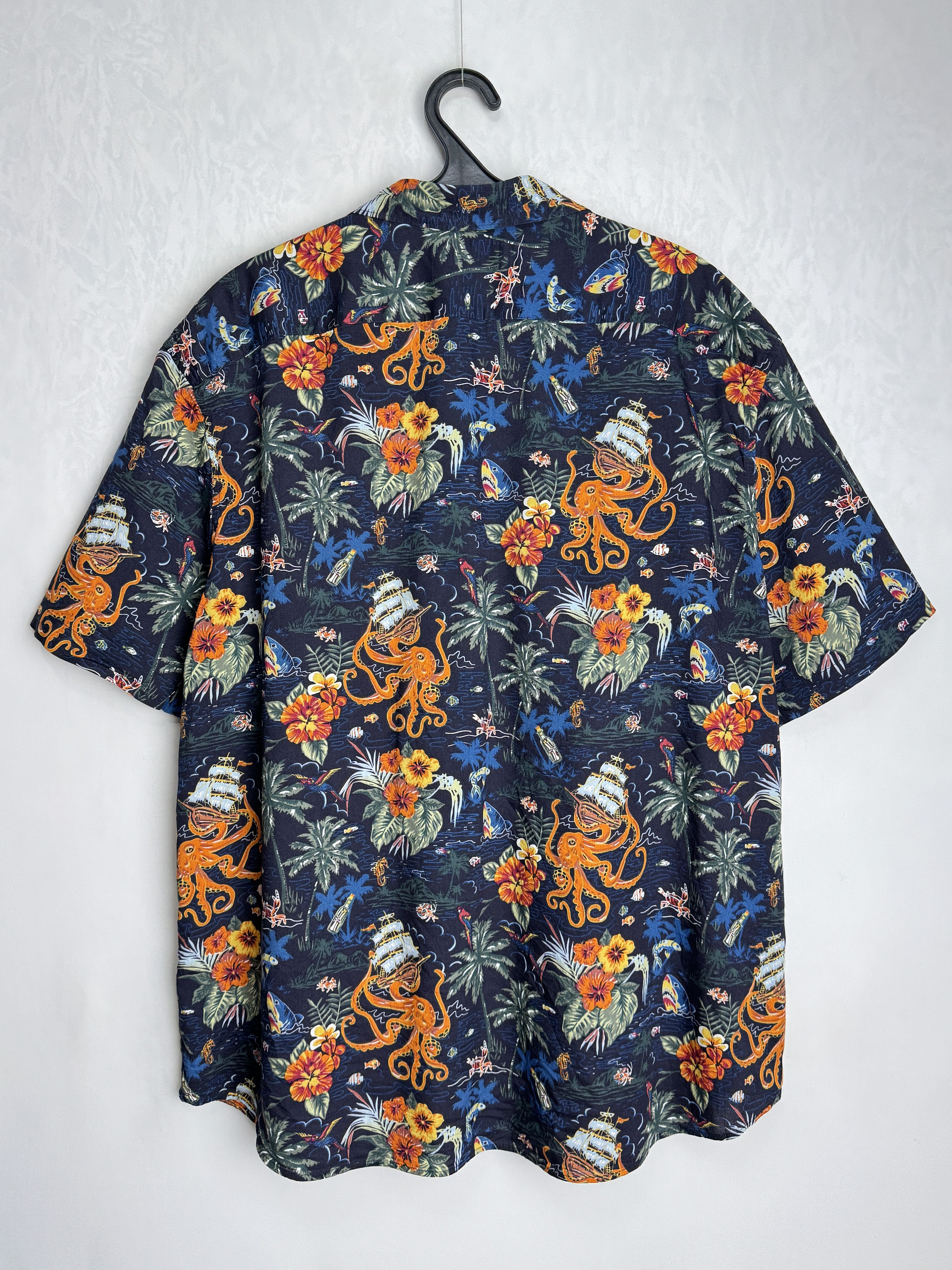 Other LIMITED EDITION men’s Hawaiian cotton button down shirt Size US XXL / EU 58 / 5 - 3 Thumbnail