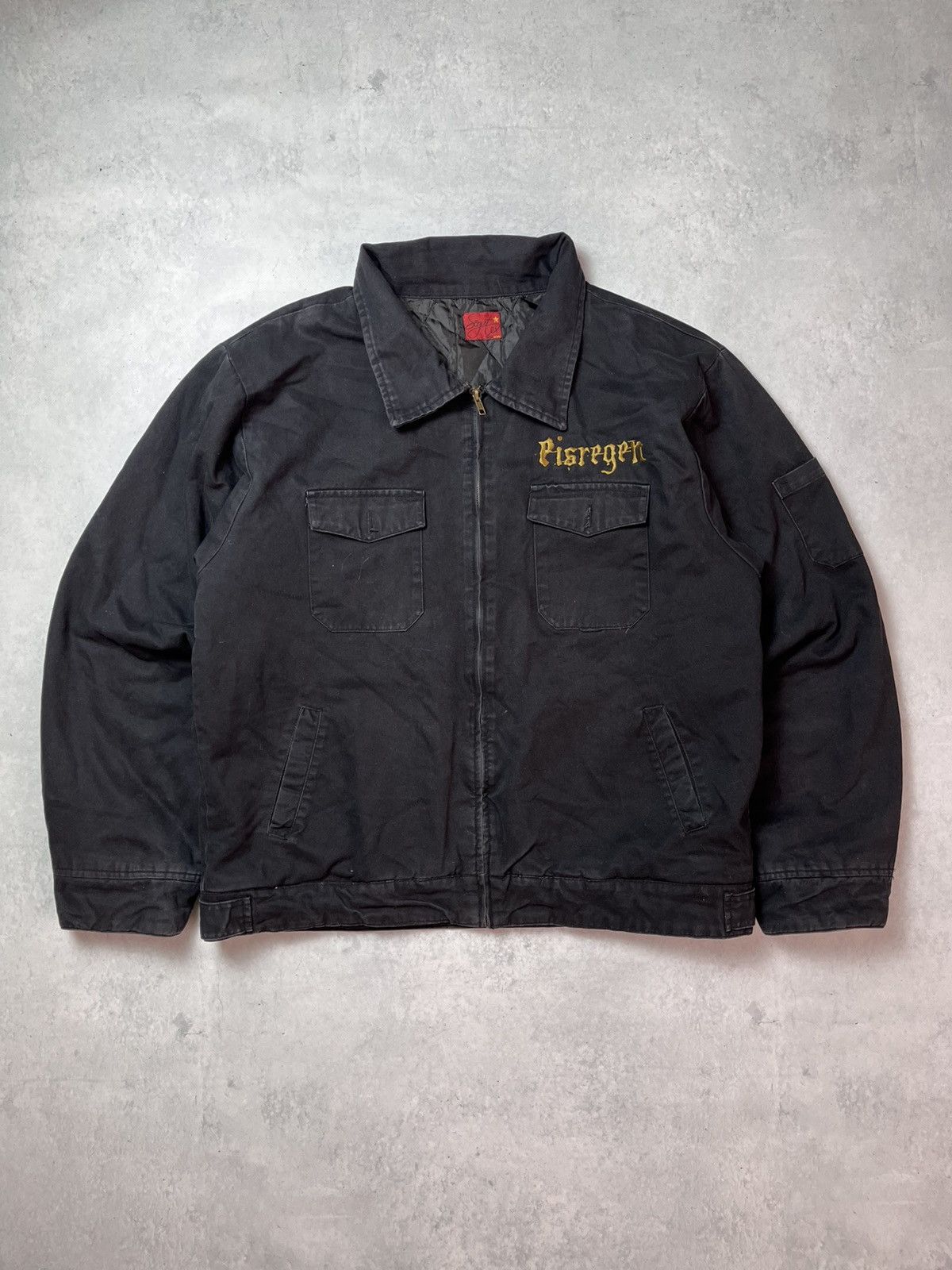 Vintage VERY RARE Eisregen Vintage Band Work Detroit Style Jacket Size US L / EU 52-54 / 3 - 2 Thumbnail