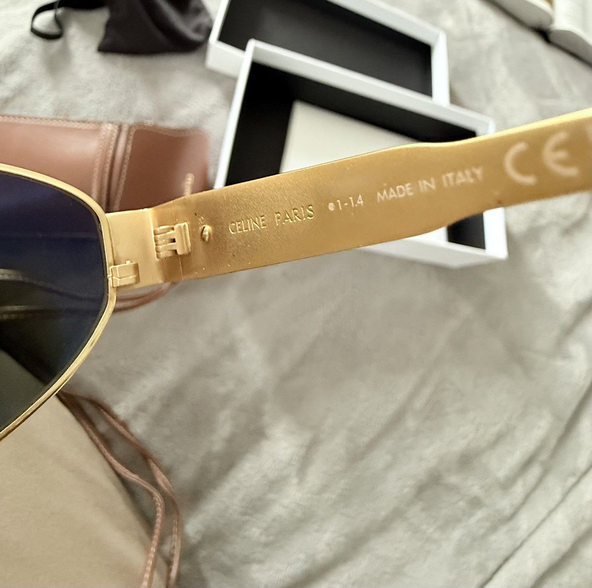 Celine TRIOMPHE METAL 01 SUNGLASSES Size ONE SIZE - 3 Thumbnail