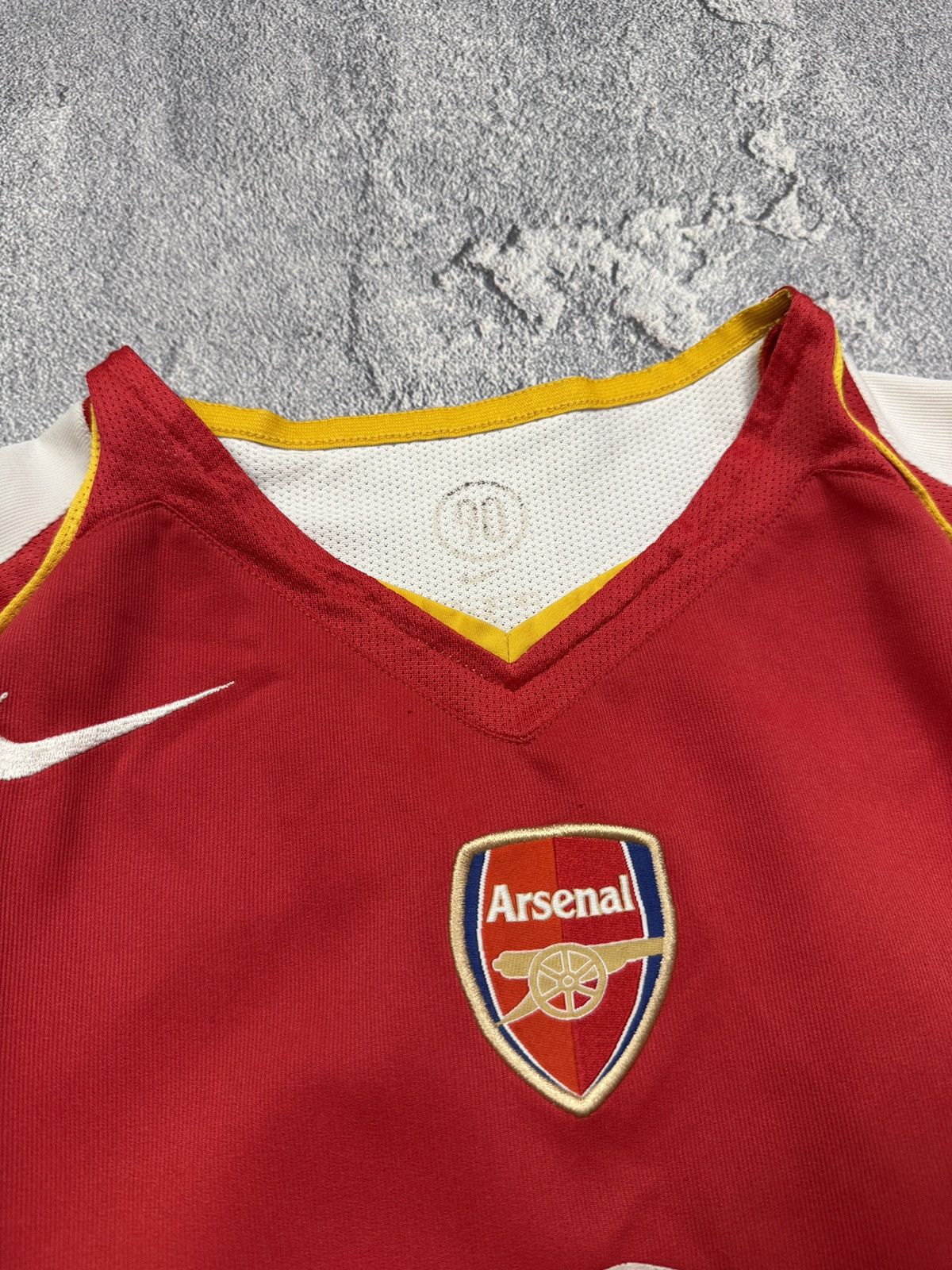 Nike 00s NIKE ARSENAL LONG SLEEVE O2 SOCCER JERSEY Size US S / EU 44-46 / 1 - 7 Thumbnail
