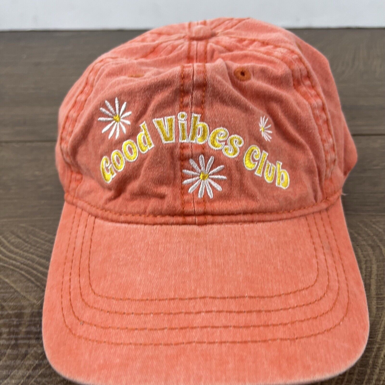 Other Good Vibes Club Hat Adjustable Hat Orange Adjustable Hat Adu Size ONE SIZE - 6 Thumbnail