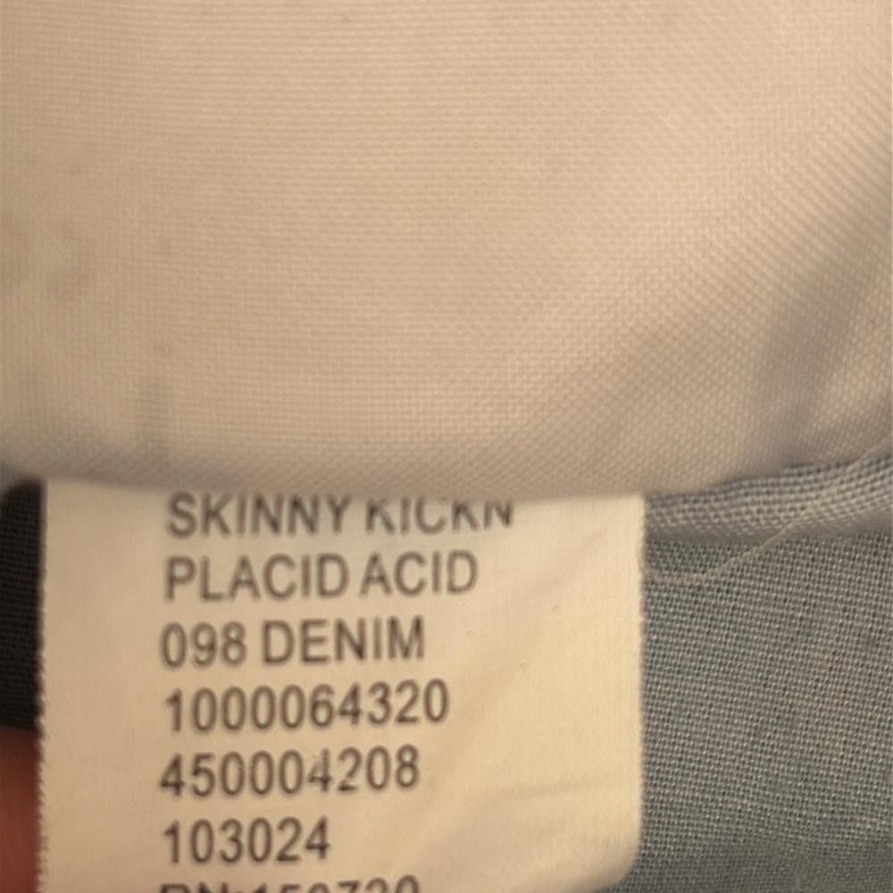 Ksubi KSUBI Skinny Flare Kickn Placid Acid 098 Jeans Size 26 Size 26" / US 2 / IT 38 - 10 Thumbnail