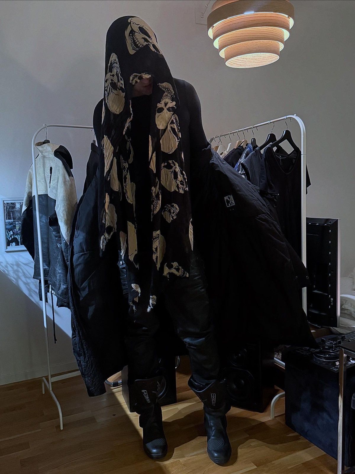 Rick Owens Drkshdw Split hood parka Size US S / EU 44-46 / 1 - 9 Thumbnail