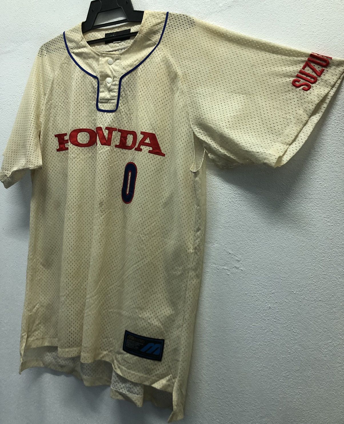 Mizuno Vintage Mizuno Honda Suzuka Katayama 0 Shirt Size US L / EU 52-54 / 3 - 8 Thumbnail