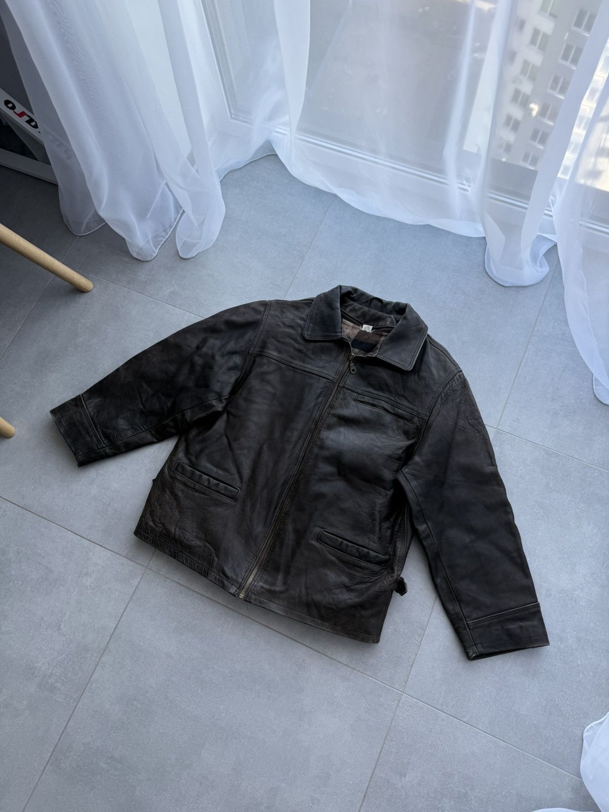 fur leather down opium 短丈 リバーシブル】fur leather down opium 短丈